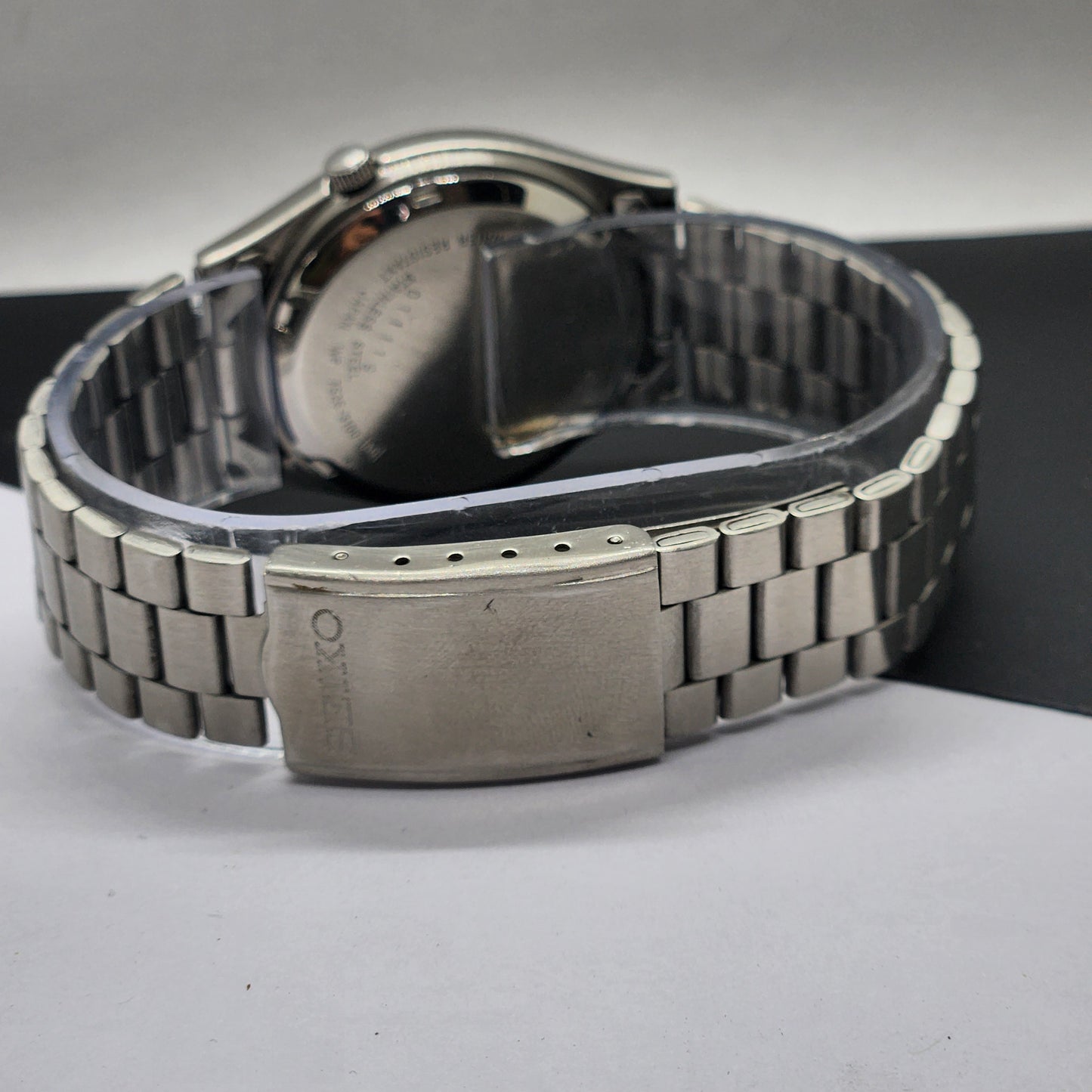 Vintage 1969 Original Seiko 5 Automatic 7019-8180 Golden Face 21 Jewels Day-Date Japanese Men's Wrist Watch EG19