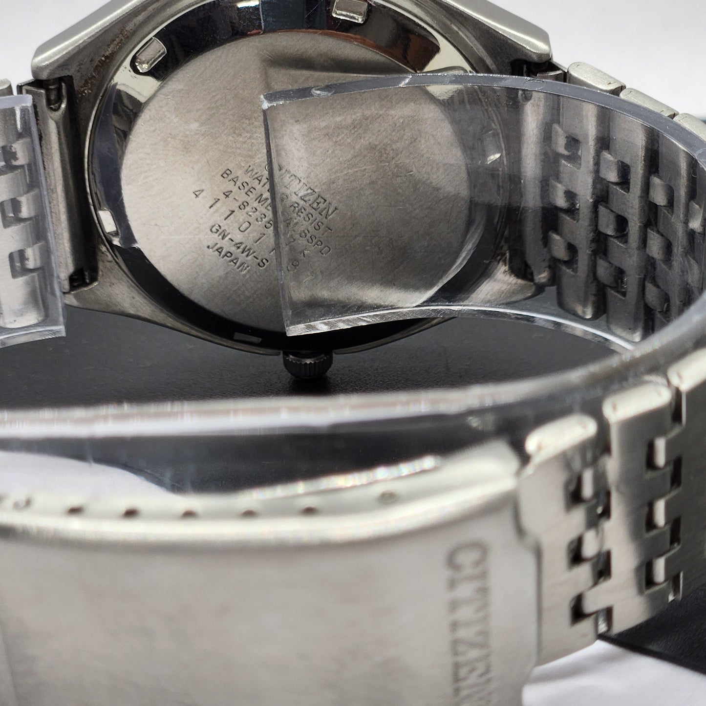 Vintage 1984 Original Citizen Automatic Cal. 8200 Gray Face 21 Jewels Day-Date Japanese Men's Wrist Watch EG31