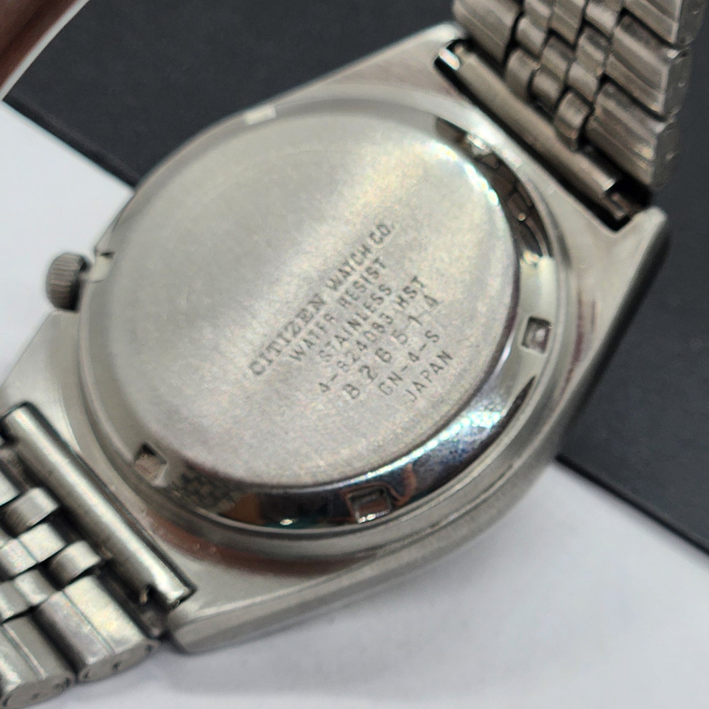 Vintage 1988 Original Citizen Automatic Cal. 8200 White Face 21 Jewels Day-Date Japanese Men's Wrist Watch EG50