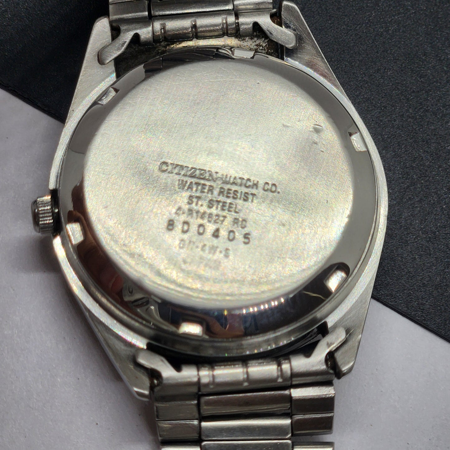 Vintage 1978 Original Citizen Automatic Cal. 8200 Golden Face 21 Jewels Day-Date Japanese Men's Wrist Watch EG59