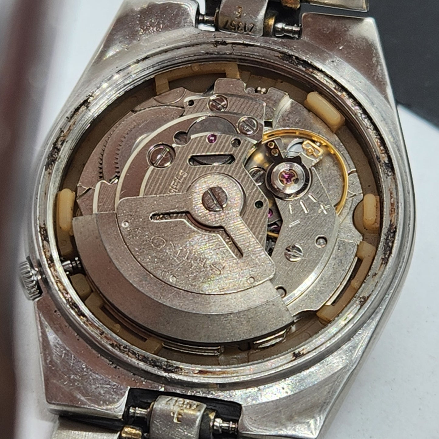 Vintage 1979 Original Seiko 5 Automatic 6309-8340 Silver Face 17 Jewels Day-Date Japanese Men's Wrist Watch EG68