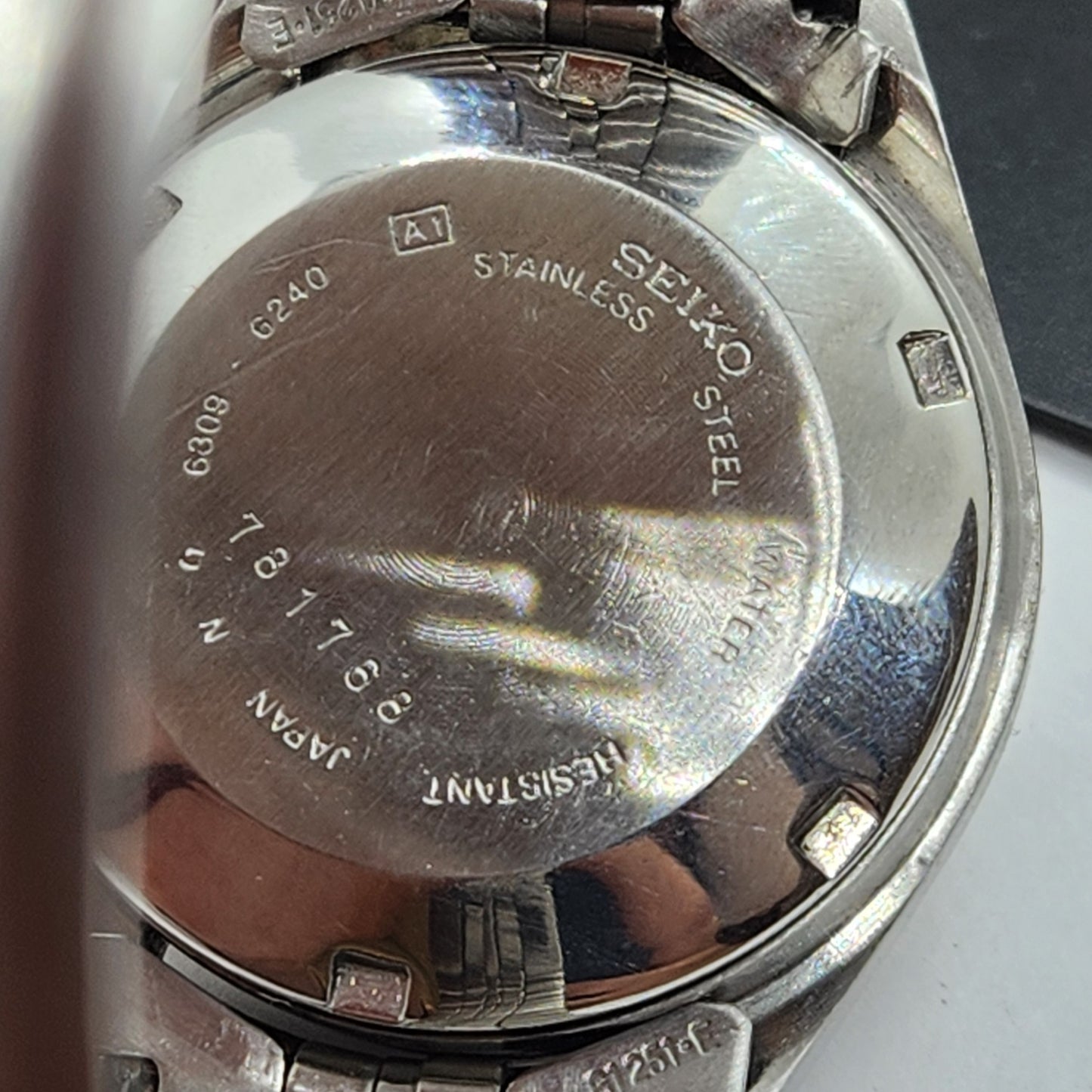 Vintage 1977 Original Seiko 5 Automatic 6309-6240 Golden Face 17 Jewels Day-Date Japanese Men's Wrist Watch EG72