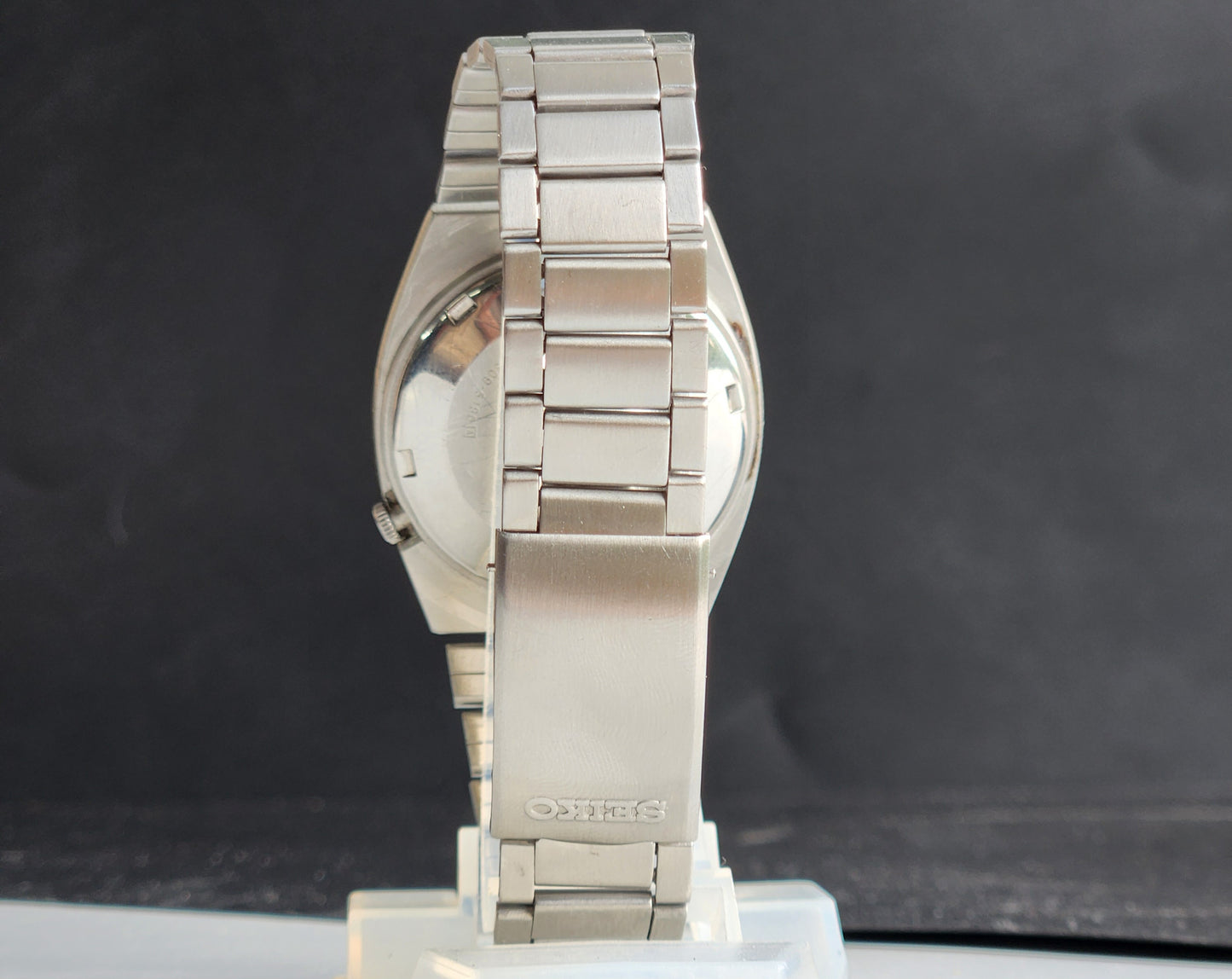 Vintage 1979 Original Seiko 5 Automatic 6309-5180 Grey Face 17 Jewels Day-Date Japanese Men's Wrist Watch EG81