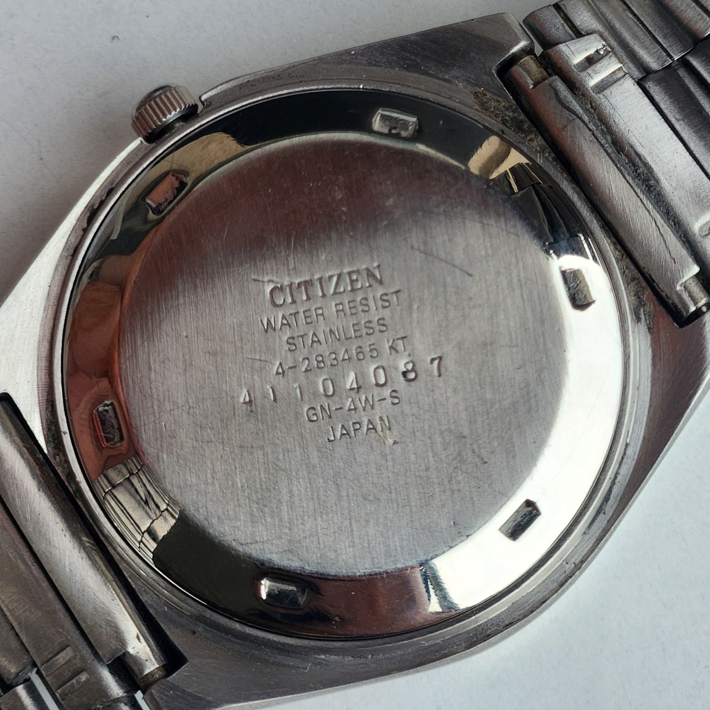 Vintage 1984 Original Citizen Automatic 8200 Golden Face 21 Jewels Day-Date Japanese Men's Wrist Watch ET10