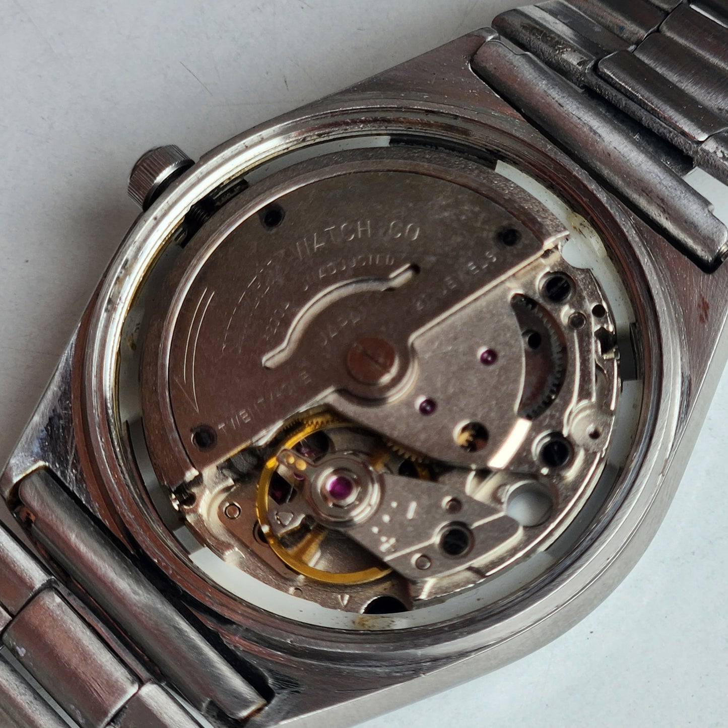 Vintage 1996 Original Citizen Automatic 8200 Black Face 21 Jewels Day-Date Japanese Men's Wrist Watch ET25