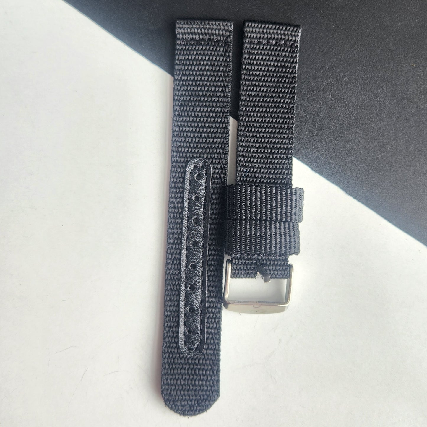 18MM Black Cornwell Nato Strap for Automatic Mechanical Watches H37