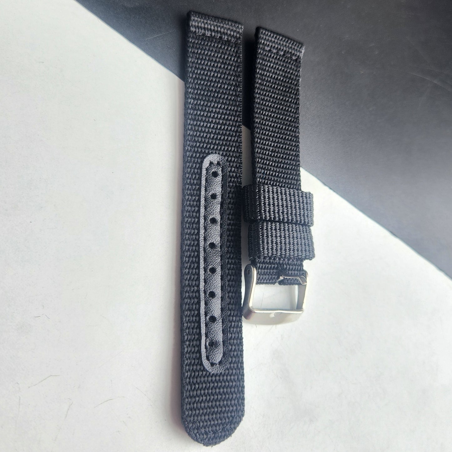 18MM Black Cornwell Nato Strap for Automatic Mechanical Watches H37