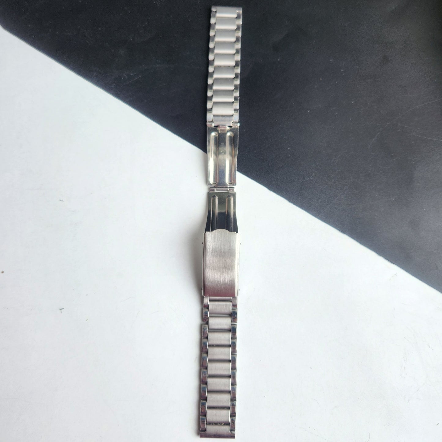 18MM Stainless Steel Silver Bracelet for Automatic Mechanical Watches H40