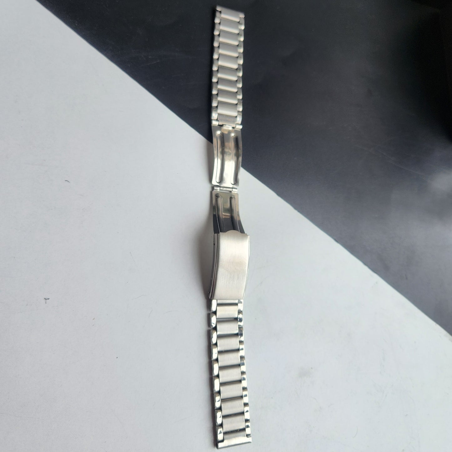 18MM Stainless Steel Silver Bracelet for Automatic Mechanical Watches H40