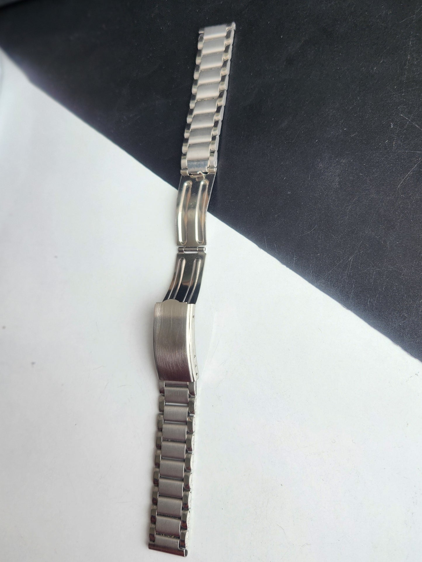 18MM Stainless Steel Silver Bracelet for Automatic Mechanical Watches H40