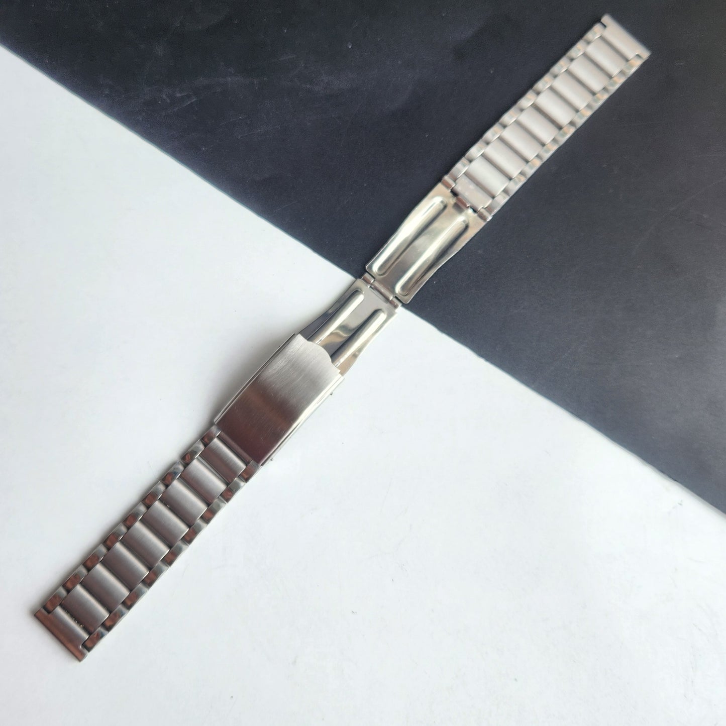 18MM Stainless Steel Silver Bracelet for Automatic Mechanical Watches H40