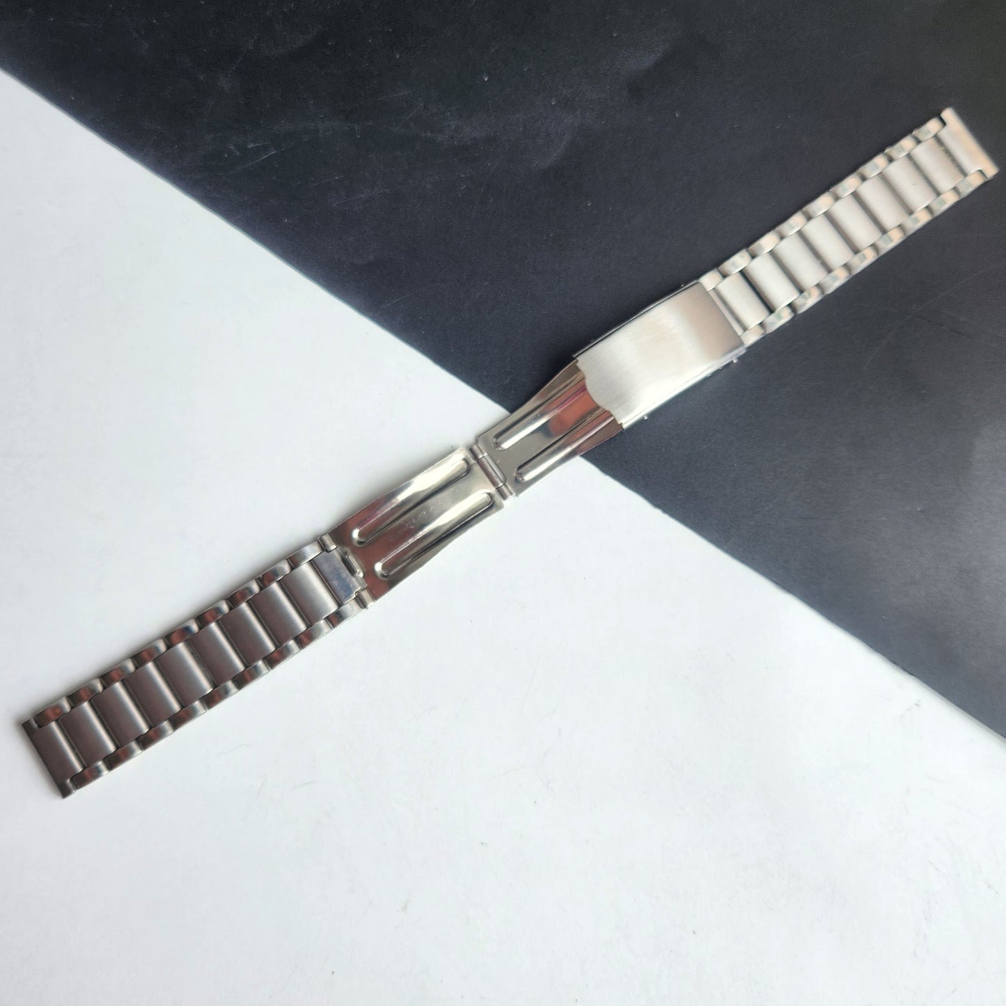 18MM Stainless Steel Silver Bracelet for Automatic Mechanical Watches H40