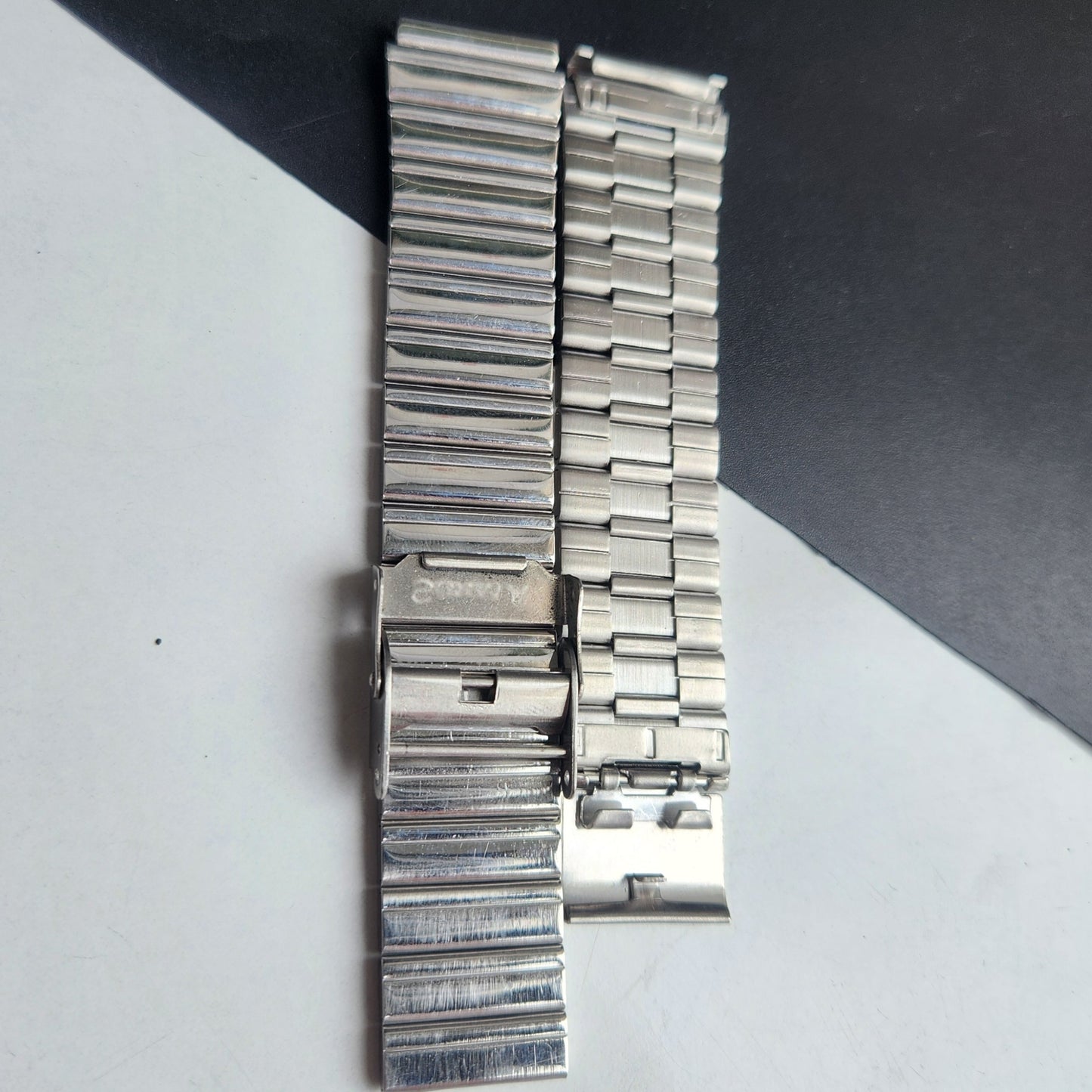 18MM Stainless Steel Silver Bracelet For Automatic Mechanical Watches H49