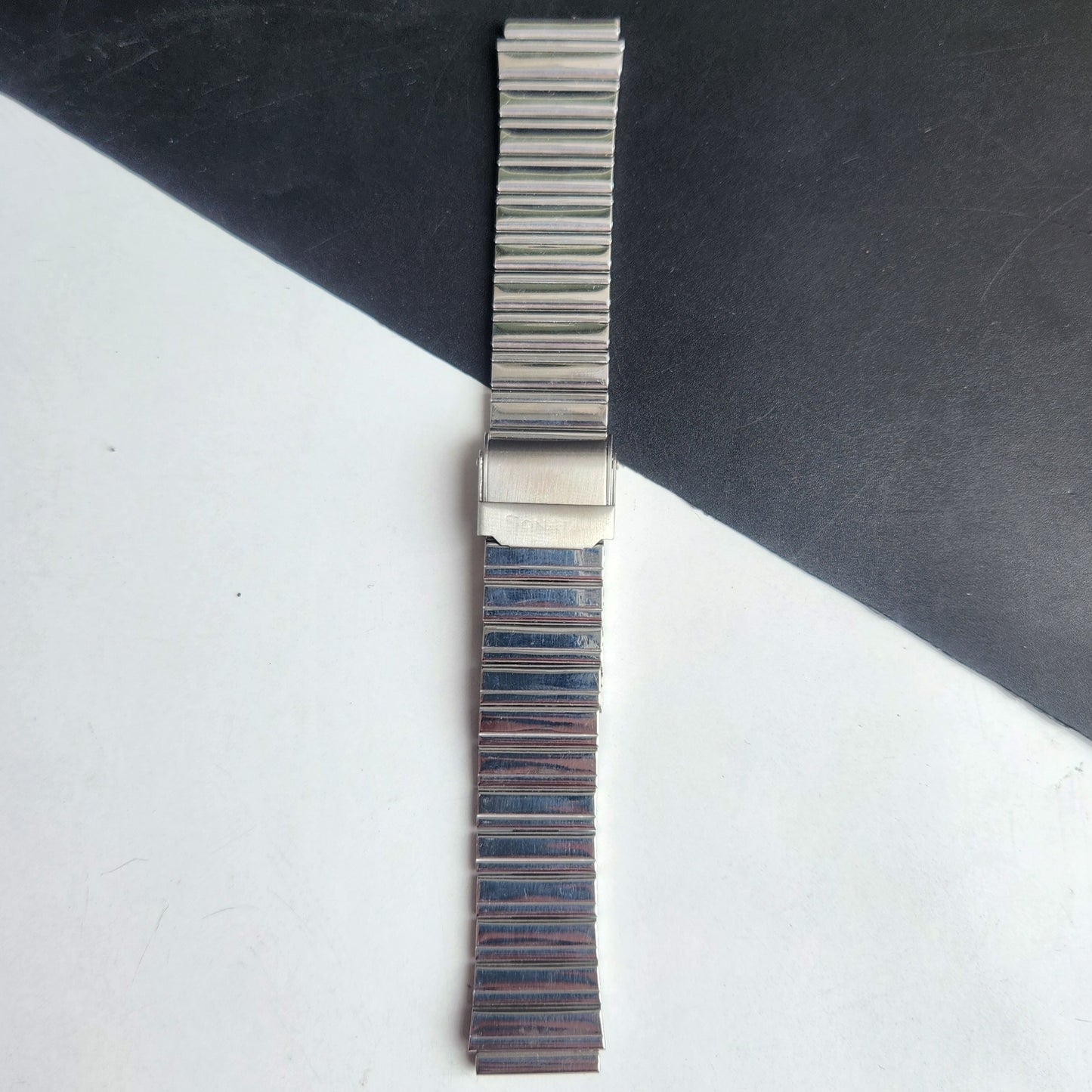 18MM Stainless Steel Silver Bracelet For Automatic Mechanical Watches H49