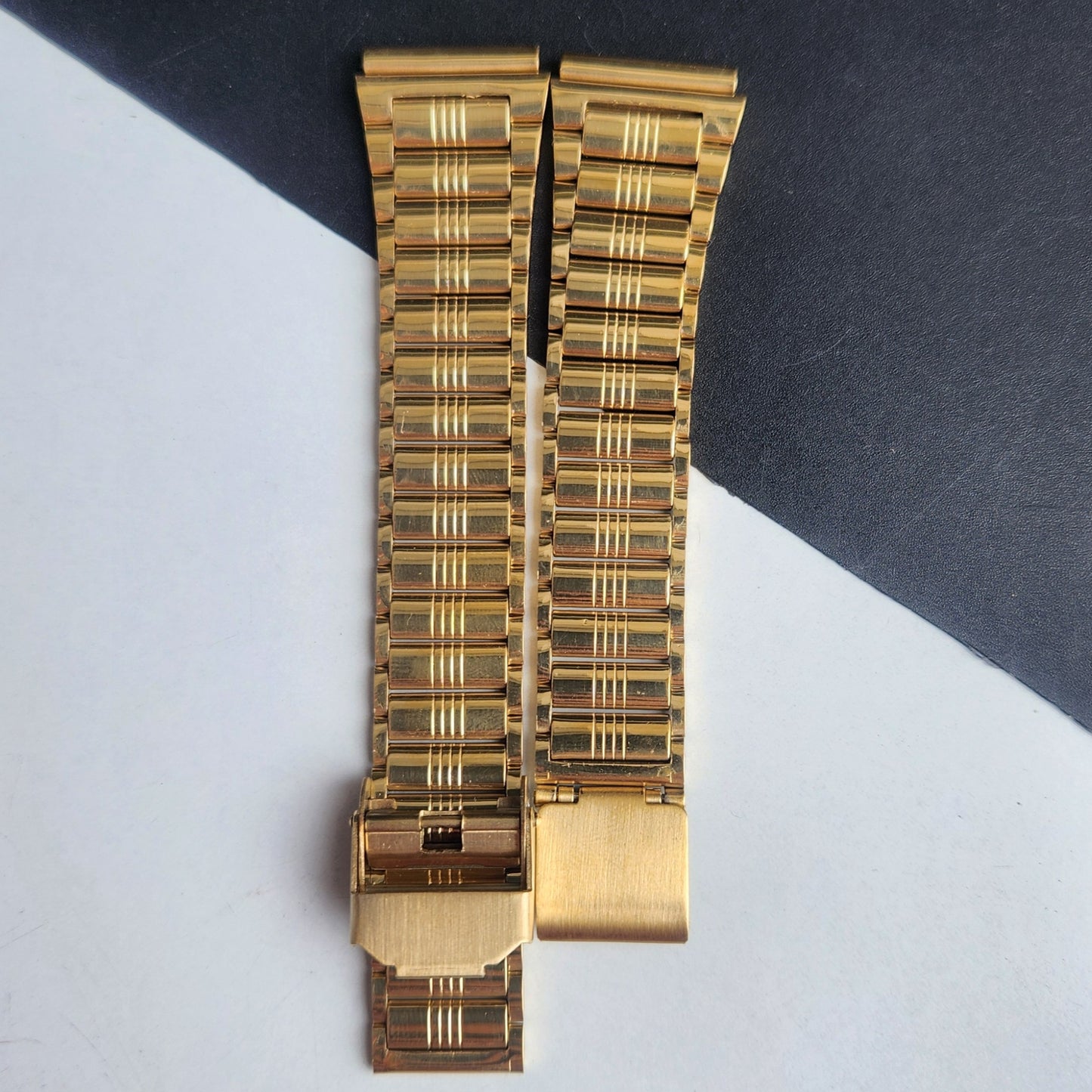 18MM Stainless Steel Golden Bracelet for Automatic Mechanical Watches H42