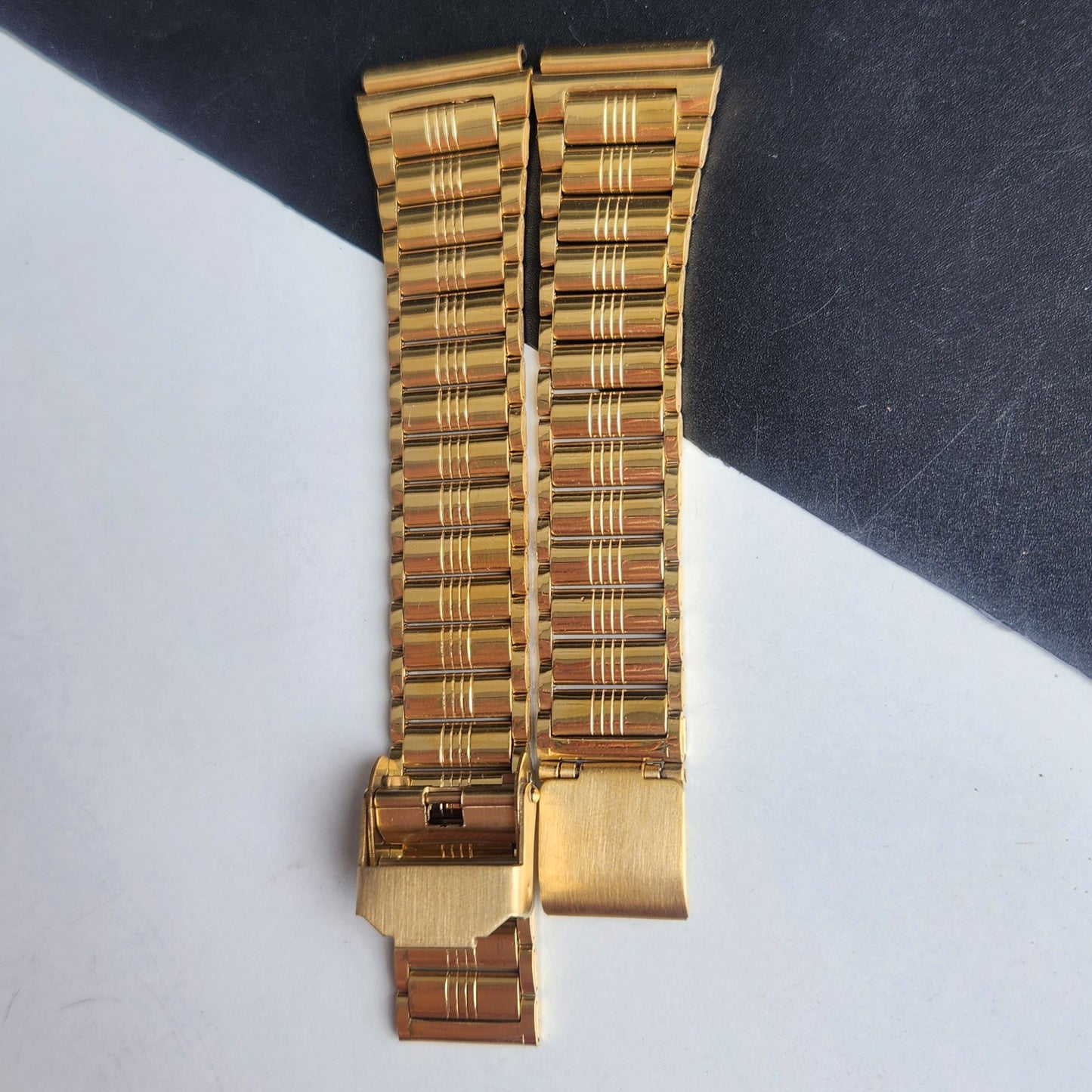 18MM Stainless Steel Golden Bracelet for Automatic Mechanical Watches H42