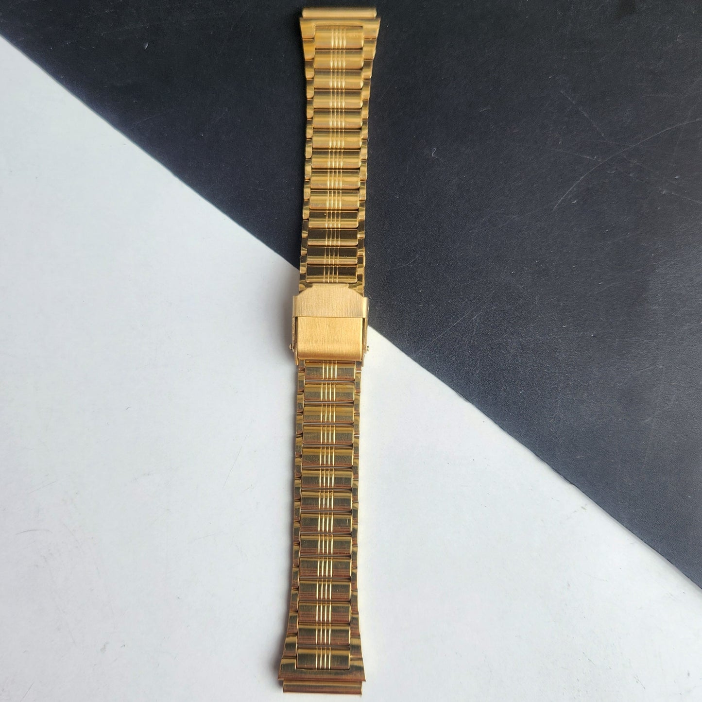 18MM Stainless Steel Golden Bracelet for Automatic Mechanical Watches H42