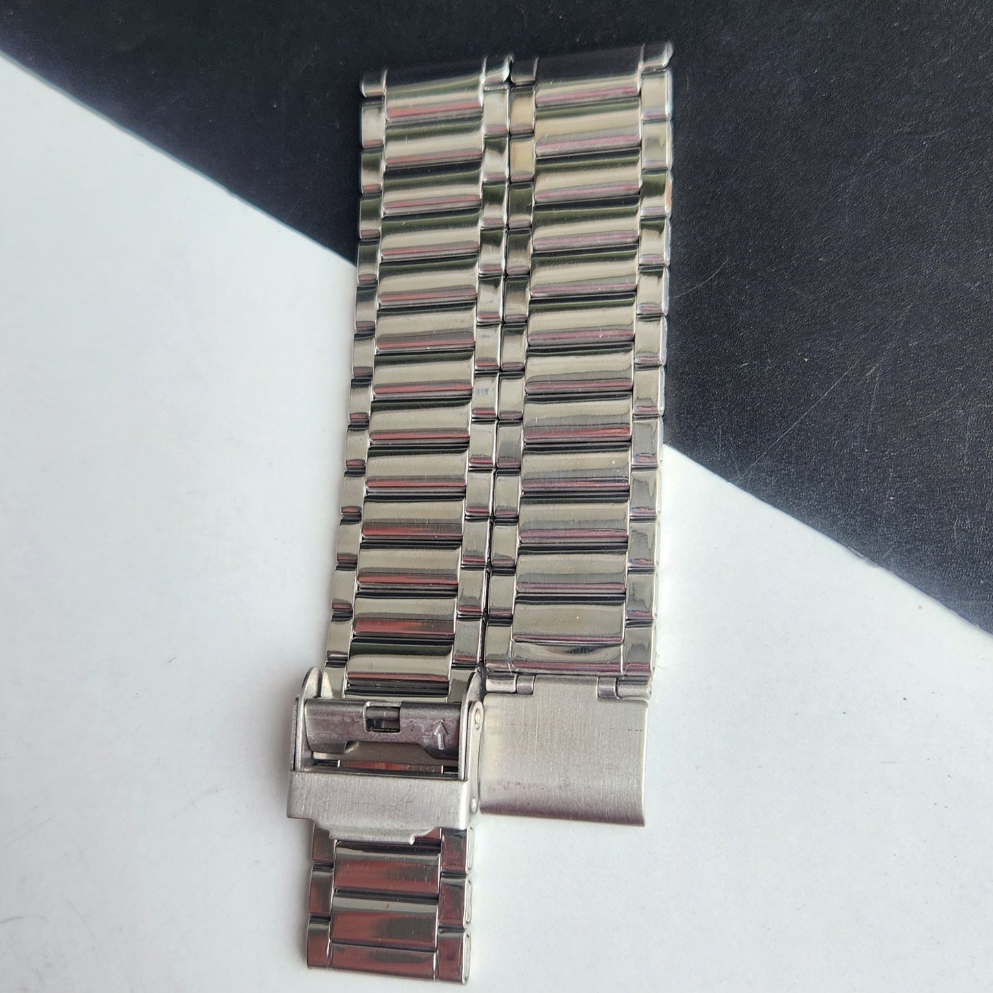 18MM Stainless Steel Silver Bracelet For Automatic Mechanical Watches H50