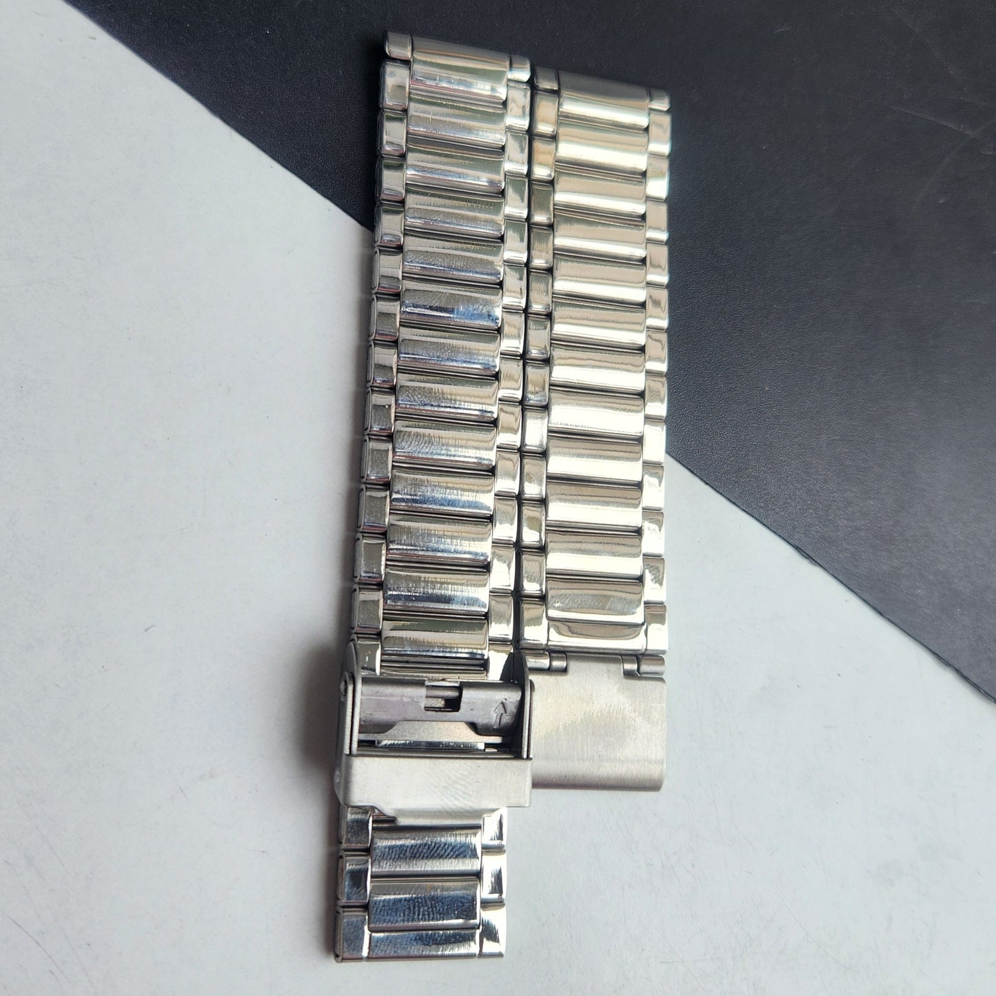 18MM Stainless Steel Silver Bracelet For Automatic Mechanical Watches H50