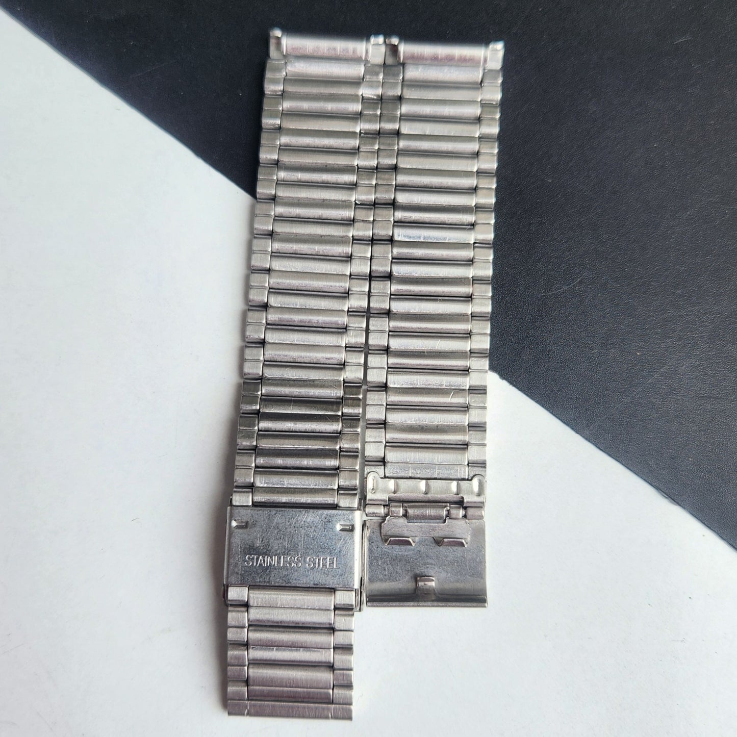 18MM Stainless Steel Silver Bracelet For Automatic Mechanical Watches H50
