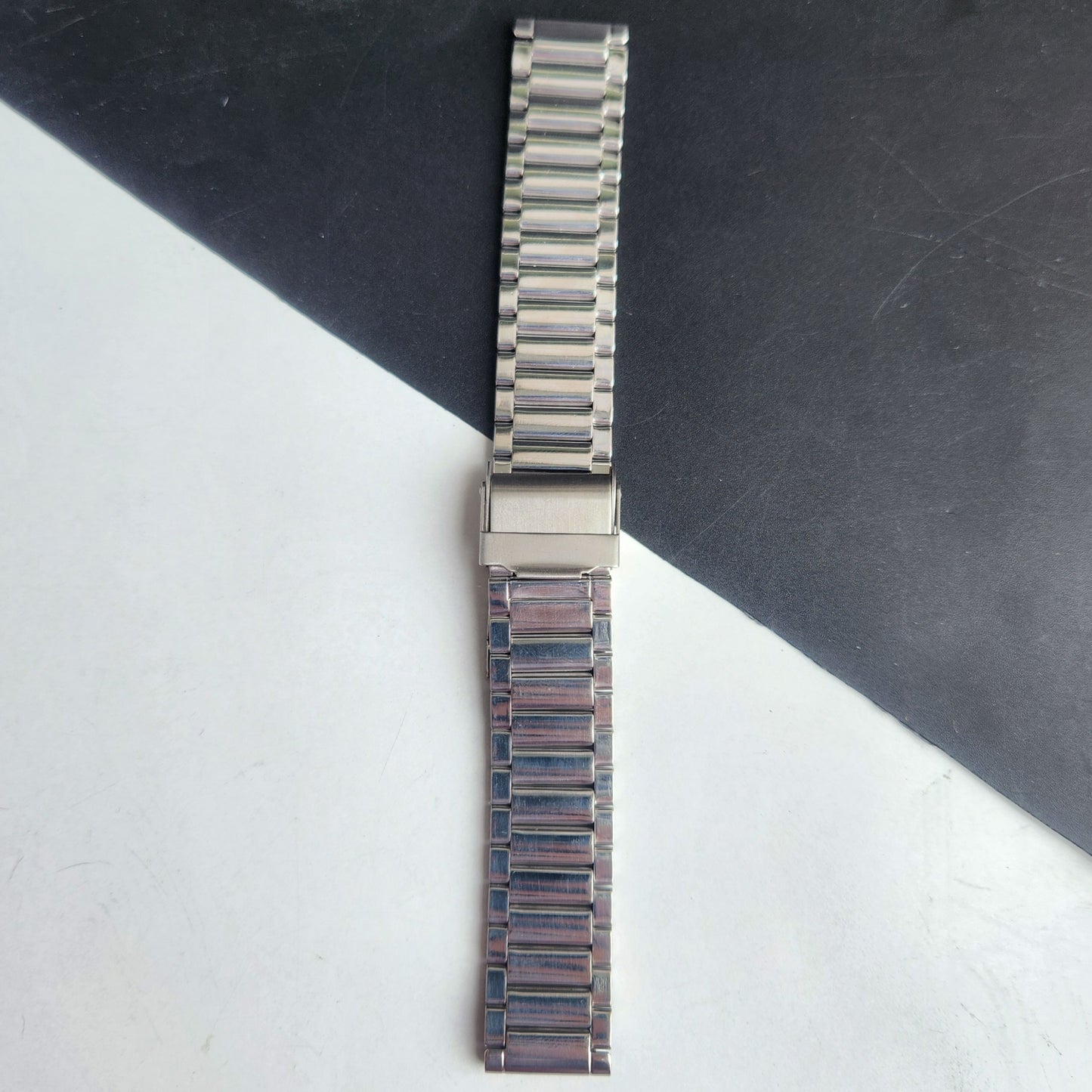 18MM Stainless Steel Silver Bracelet For Automatic Mechanical Watches H50