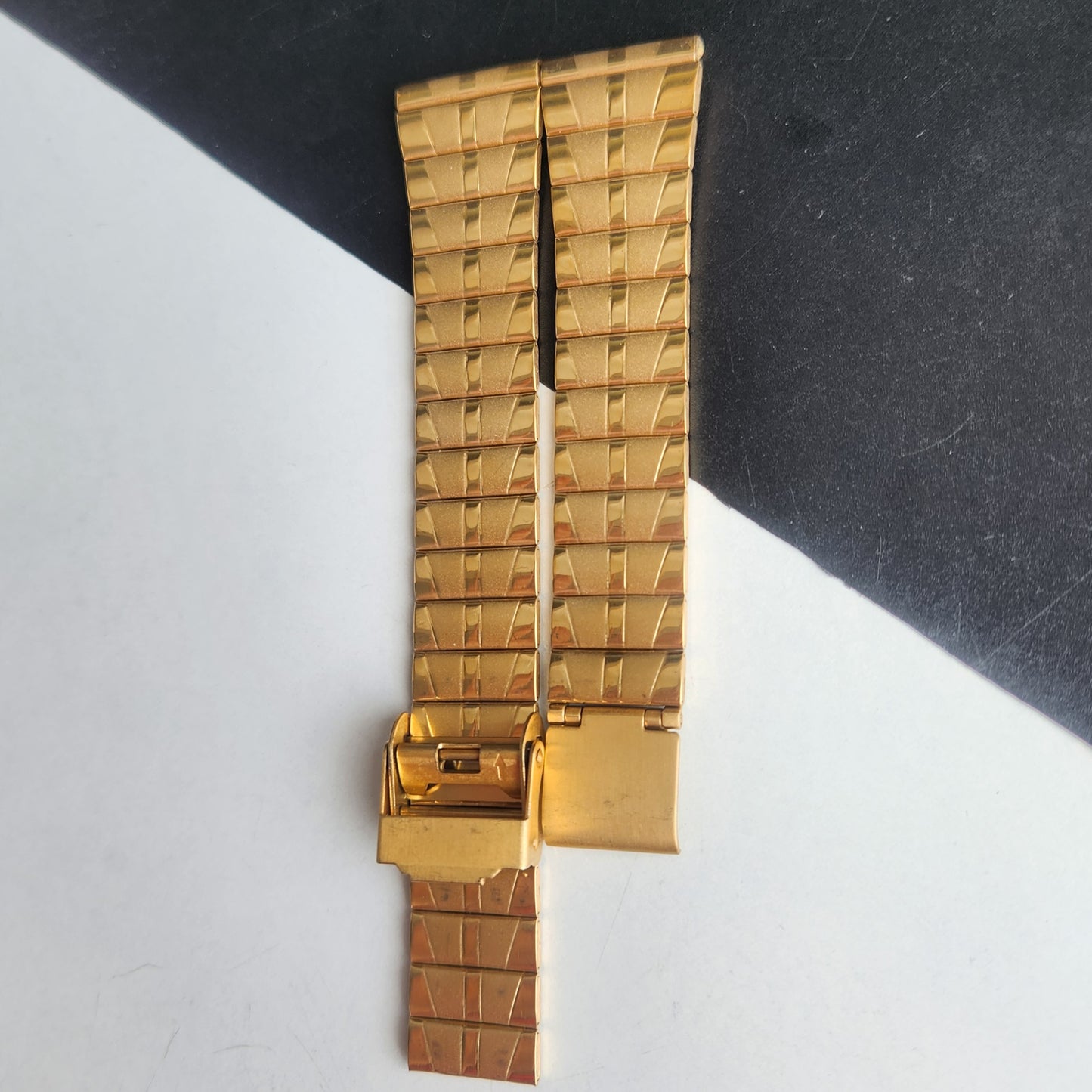 18MM Stainless Steel Golden Bracelet For Automatic Mechanical Watches H46