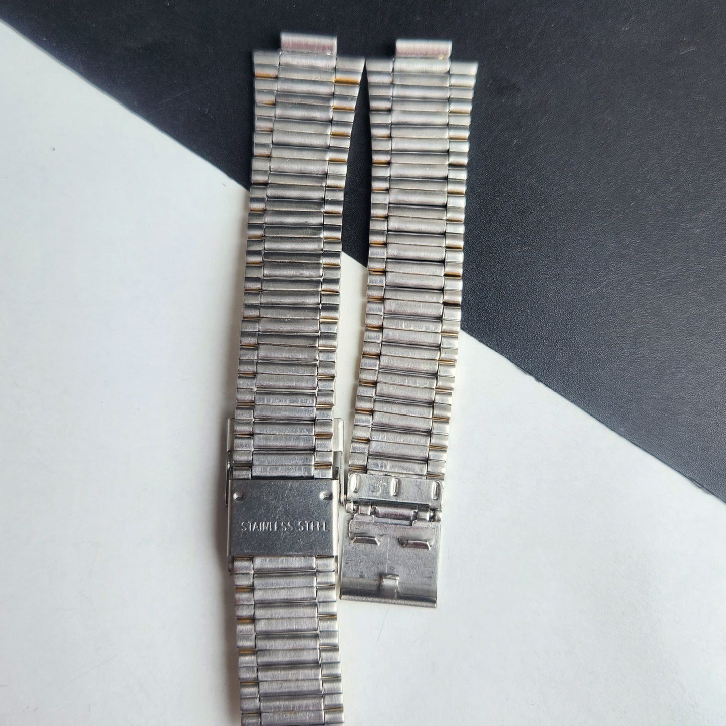 18MM Stainless Steel Twoton For Automatic Mechanical Watches H52