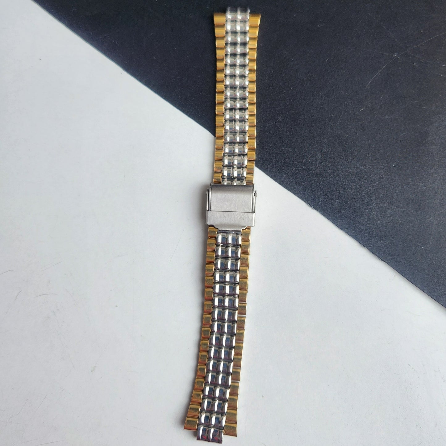 18MM Stainless Steel Twoton For Automatic Mechanical Watches H52
