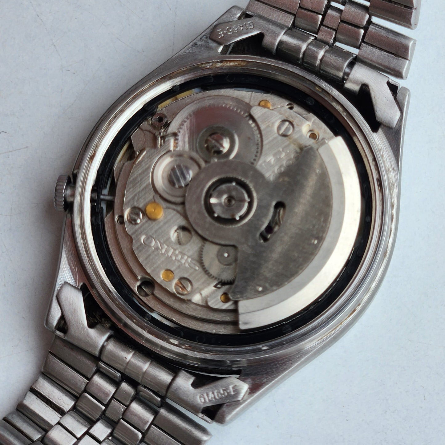 Vintage 1979 Original Seiko 5 Automatic 7009-876J Grey Face 17 Jewels Day-Date Japanese Men's Wrist Watch ET51