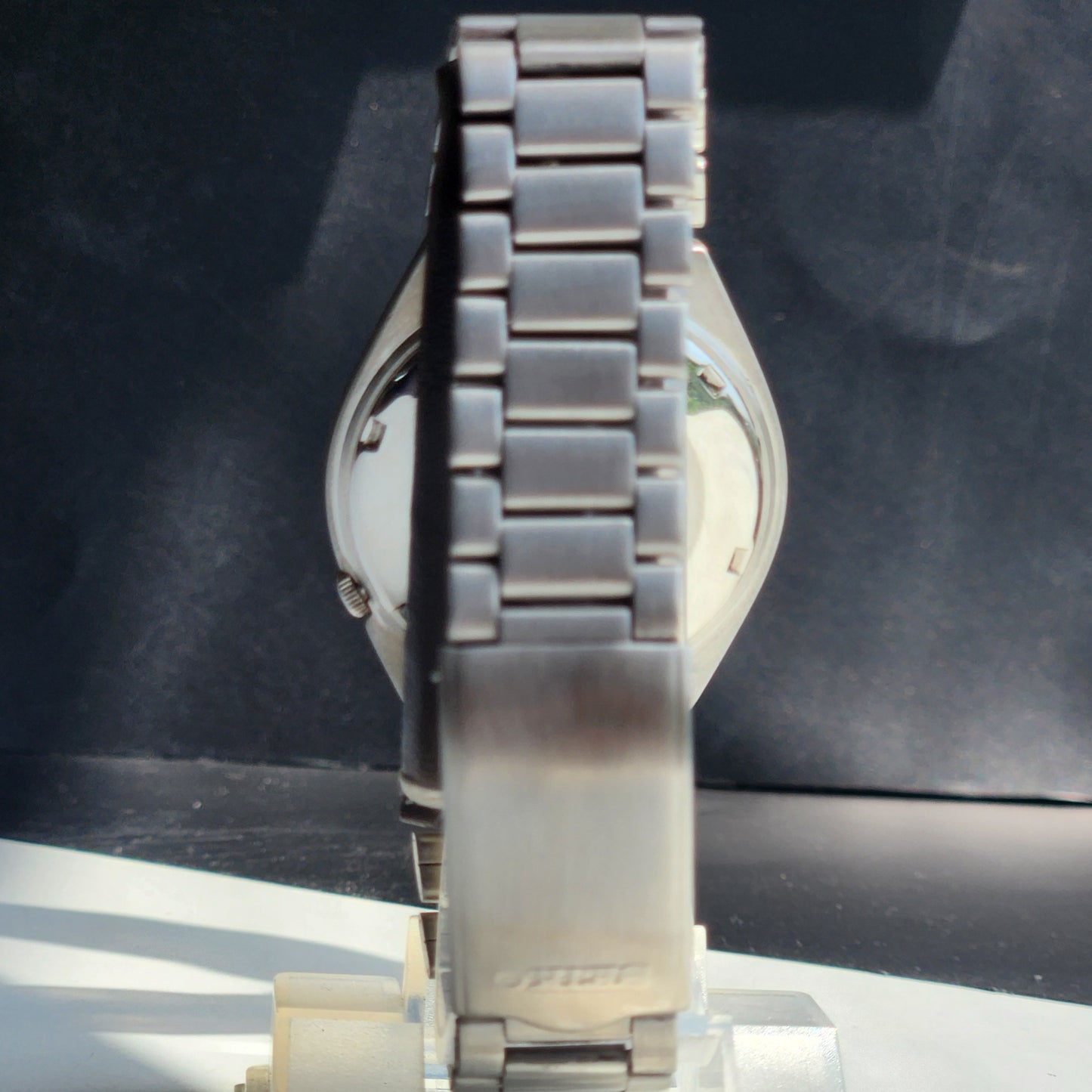 Vintage 1982 Original Seiko 5 Automatic 6309-8920 Grey Face 17 Jewels Day-Date Japanese Men's Wrist Watch ET88