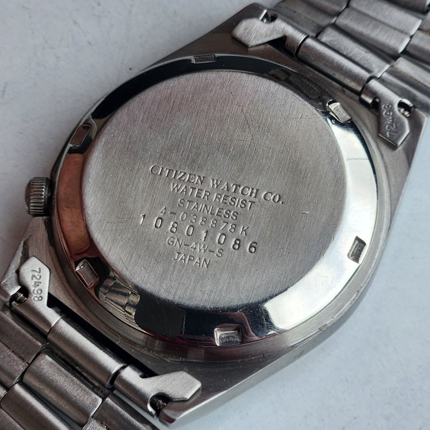 Vintage 1981 Original Citizen Automatic 8200 Silver Face 21 Jewels Day-Date Japanese Men's Wrist Watch EG158