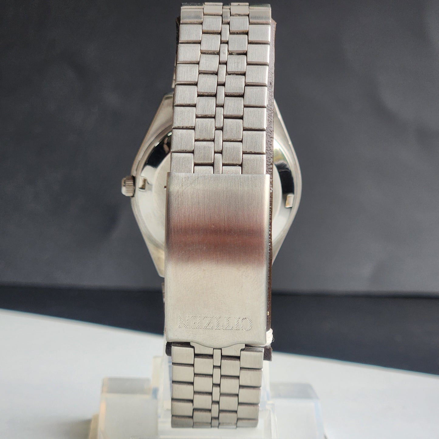 Vintage 1977 Original Citizen Automatic 8200 Grey Face 21 Jewels Day-Date Japanese Men's Wrist Watch EG166