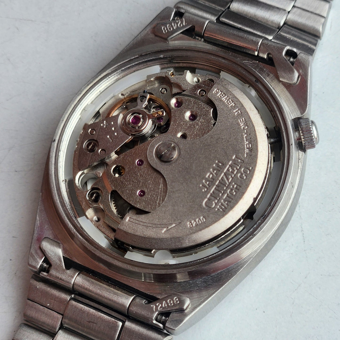 Vintage 1976 Original Citizen Automatic 8200 Golden Face 21 Jewels Day-Date Japanese Men's Wrist Watch EG171