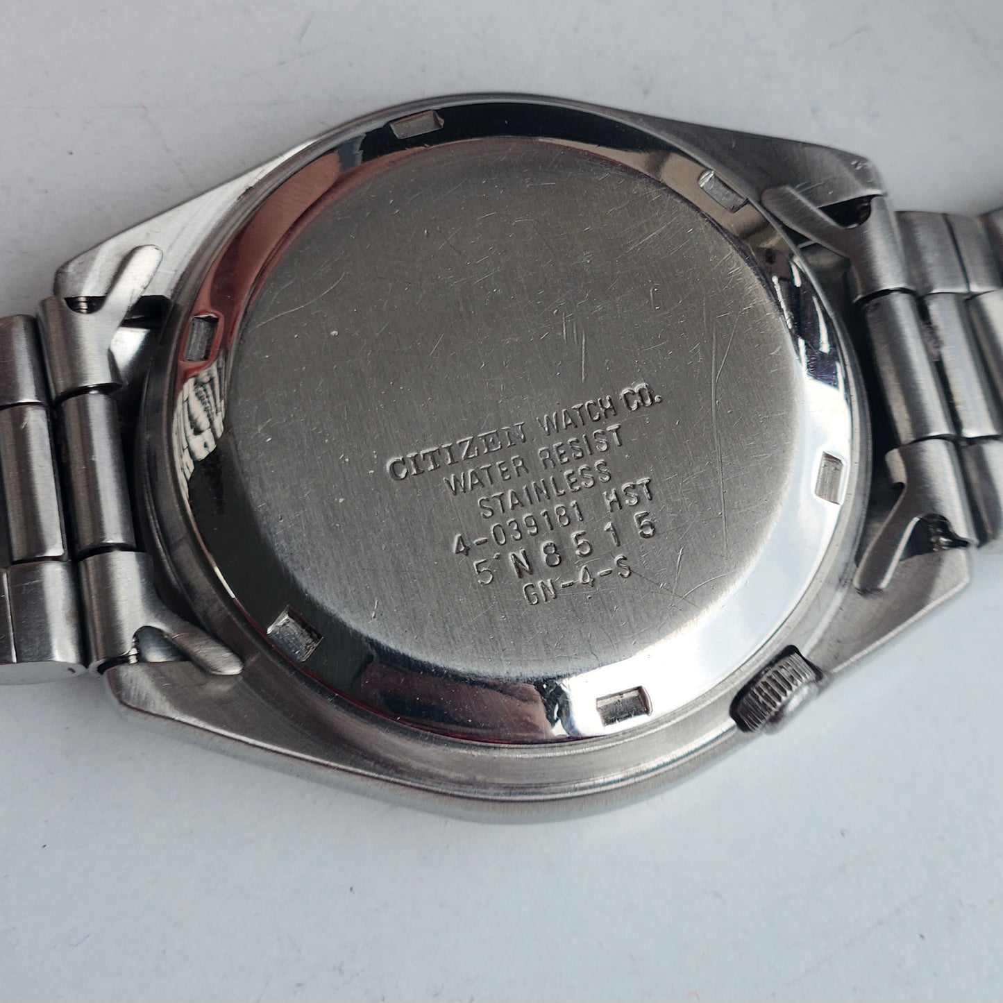 Vintage 1975 Original Citizen Automatic 8200 Grey Face 21 Jewels Day-Date Japanese Men's Wrist Watch EG181