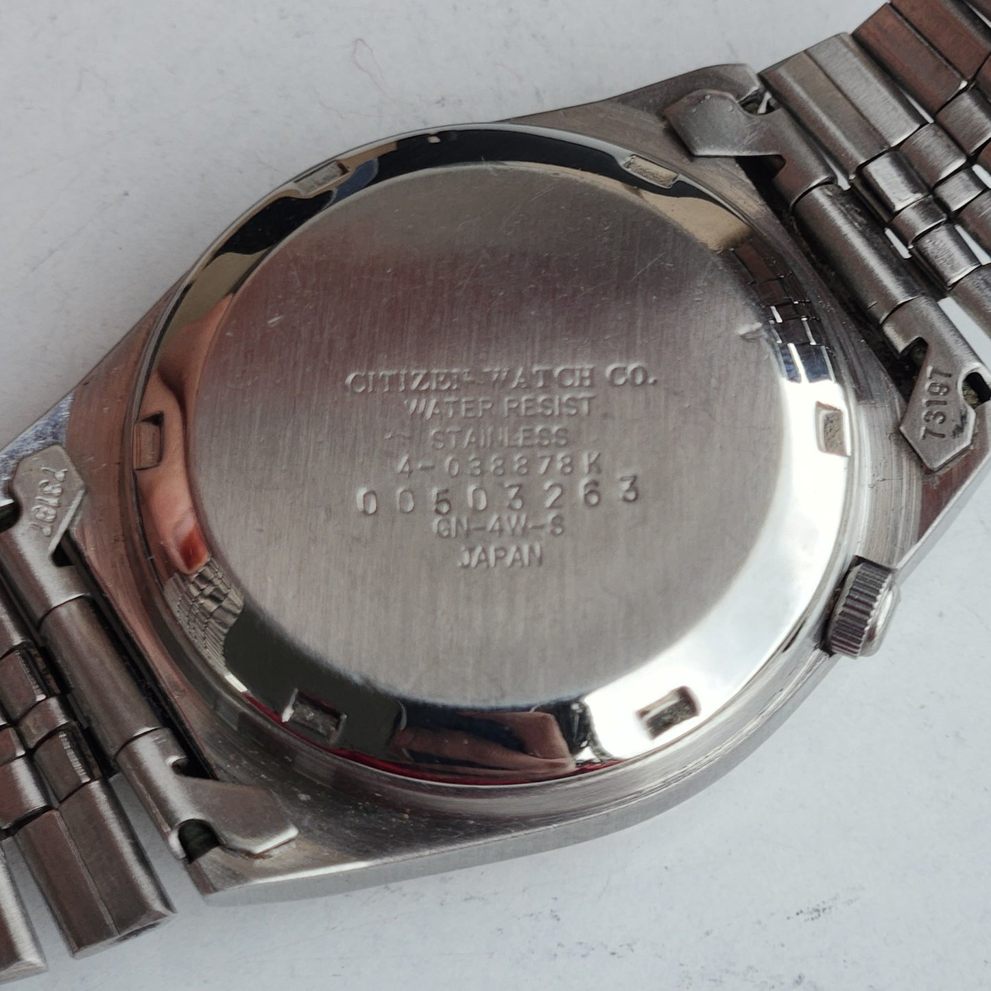 Vintage 1980 Original Citizen Automatic 8200 Golden Face 21 Jewels Day-Date Japanese Men's Wrist Watch EG182