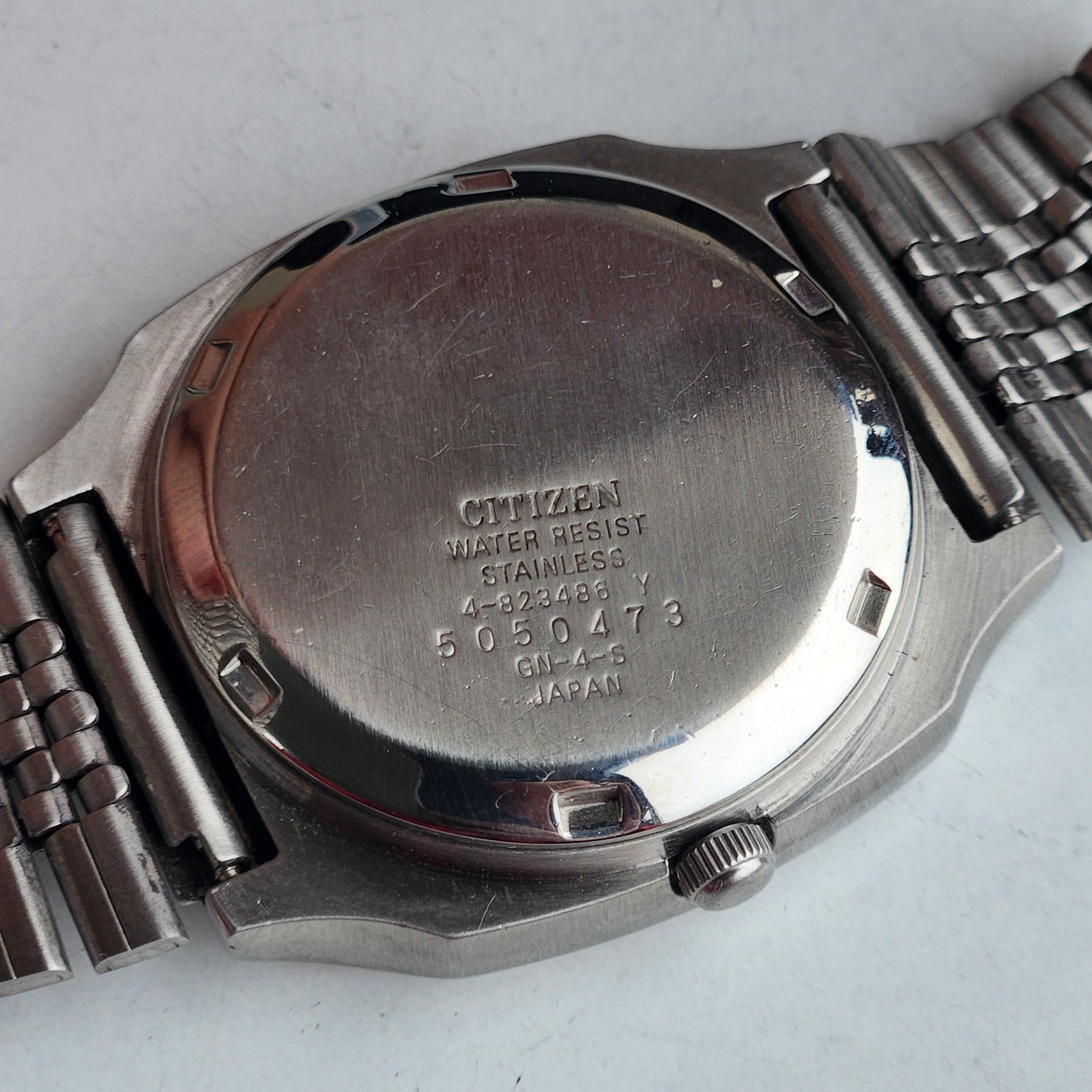 Vintage 1975 Original Citizen Automatic 8200 Silver Face 21 Jewels Day-Date Japanese Men's Wrist Watch EG185