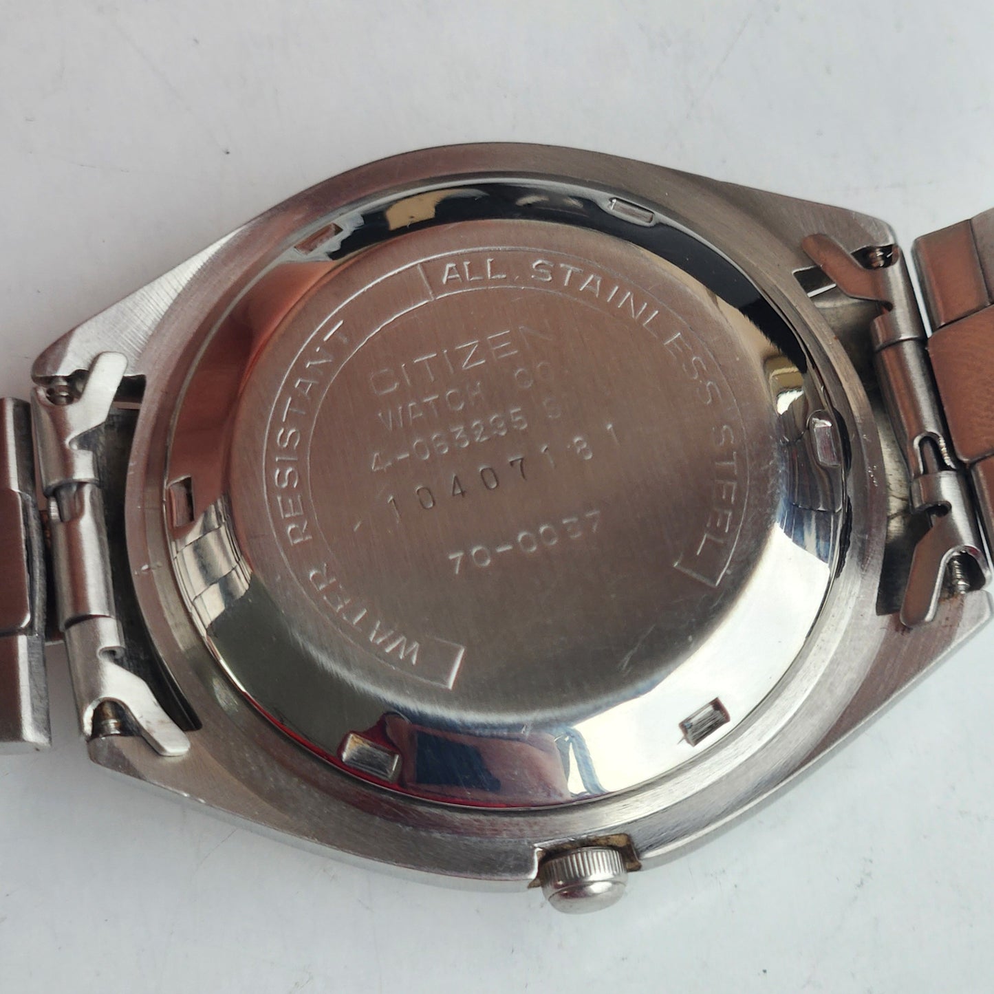 Vintage 1981 Original Citizen Automatic 8200 Black Face 21 Jewels Day-Date Japanese Men's Wrist Watch EG196