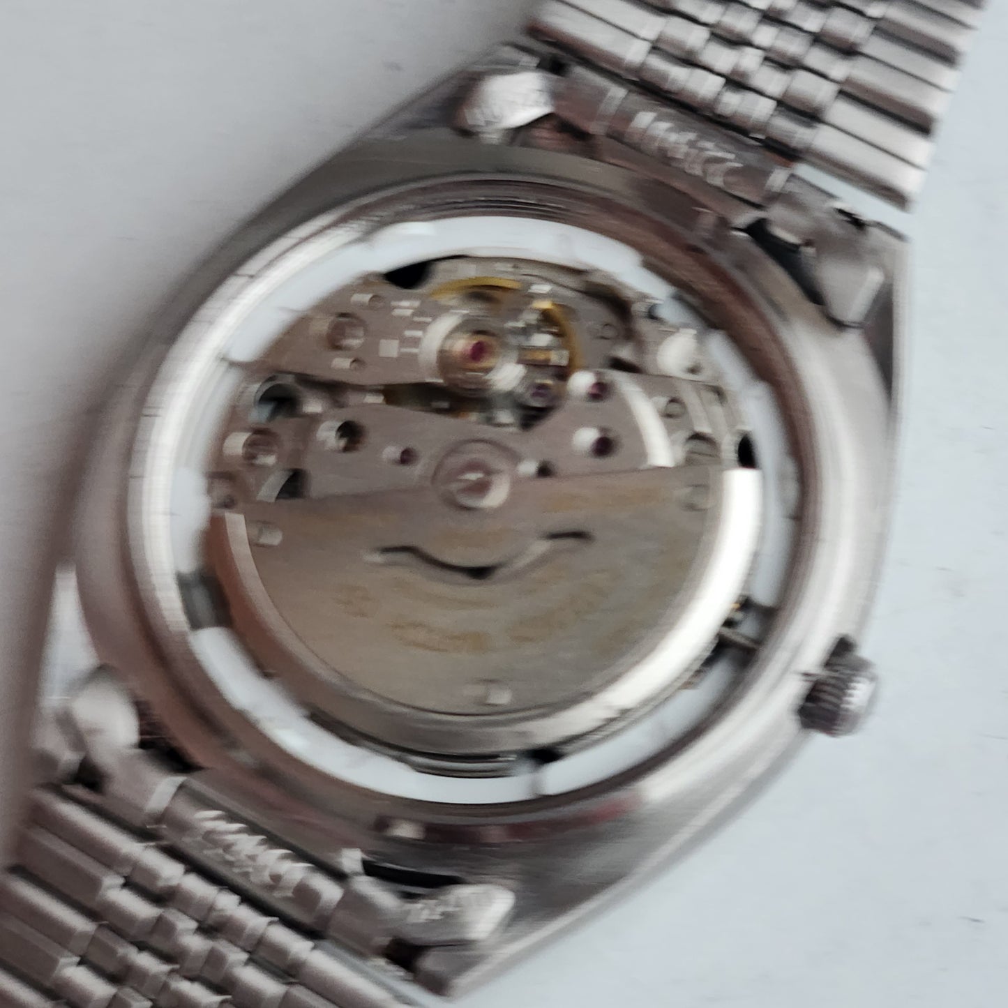 Vintage 1976 Original Citizen Automatic 8200 Black Face 21 Jewels Day-Date Japanese Men's Wrist Watch EG197