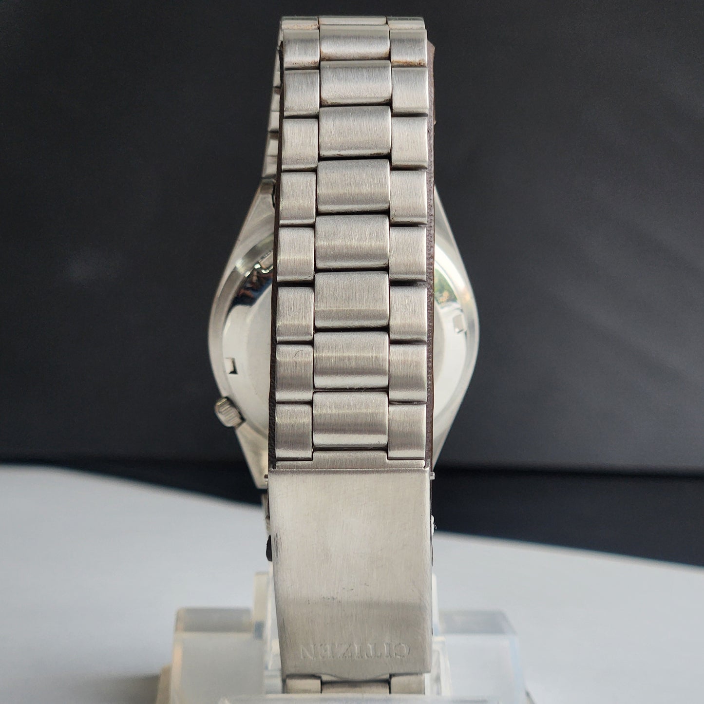 Vintage 1981 Original Citizen Automatic 8200 Golden Face 21 Jewels Day-Date Japanese Men's Wrist Watch EA01