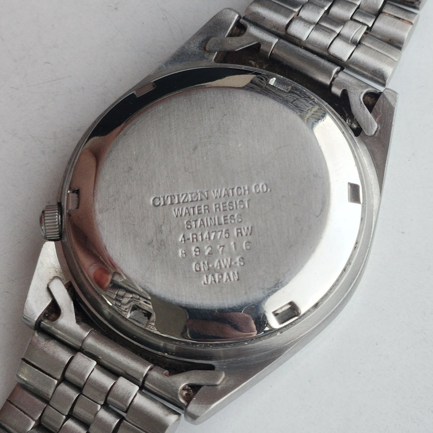 Vintage 1978 Original Citizen Automatic 8200 Golden Face 21 Jewels Day-Date Japanese Men's Wrist Watch EA12