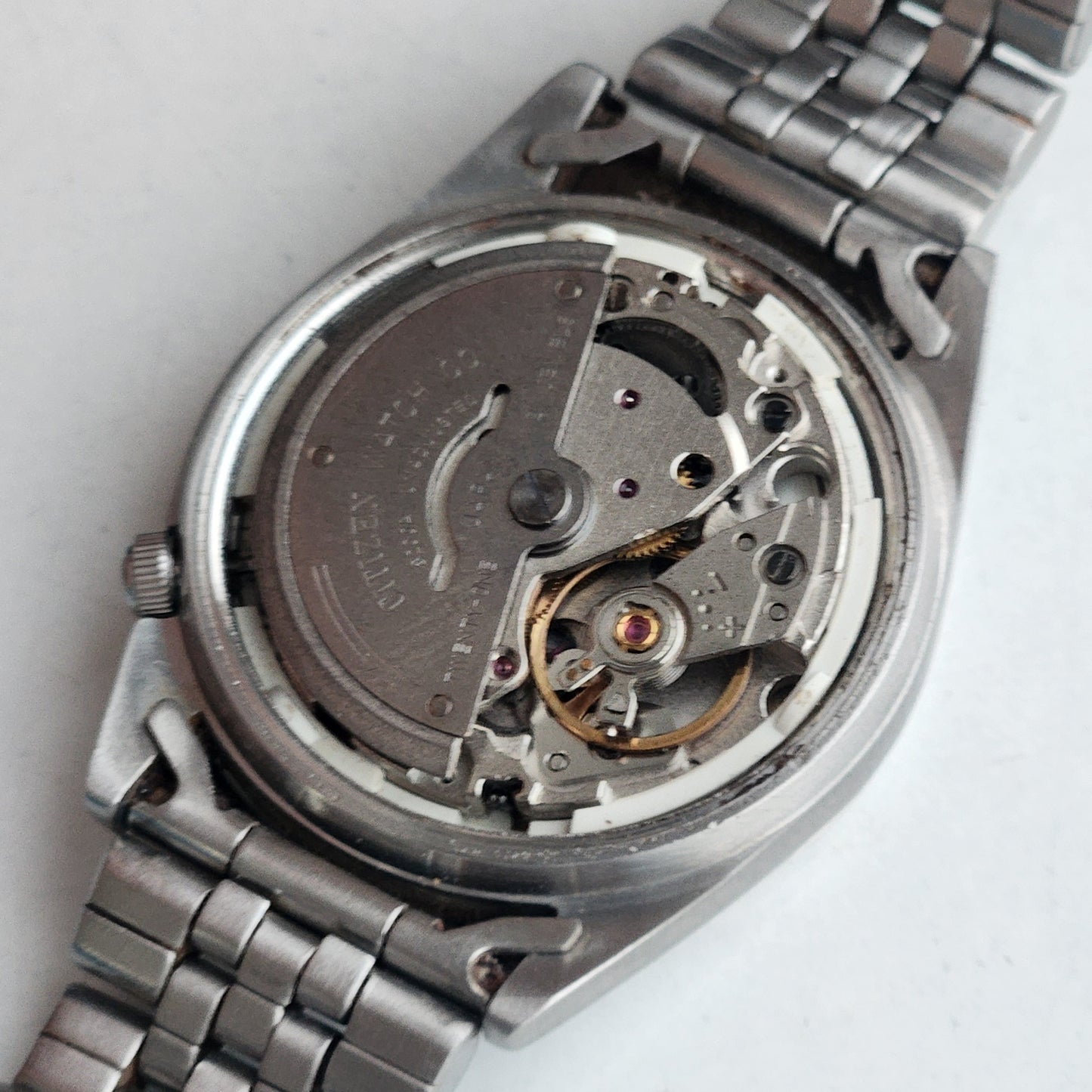 Vintage 1978 Original Citizen Automatic 8200 Golden Face 21 Jewels Day-Date Japanese Men's Wrist Watch EA12