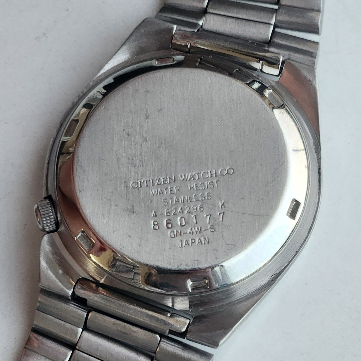 Vintage 1978 Original Citizen Automatic 8200 Black Face 21 Jewels Day-Date Japanese Men's Wrist Watch EA18