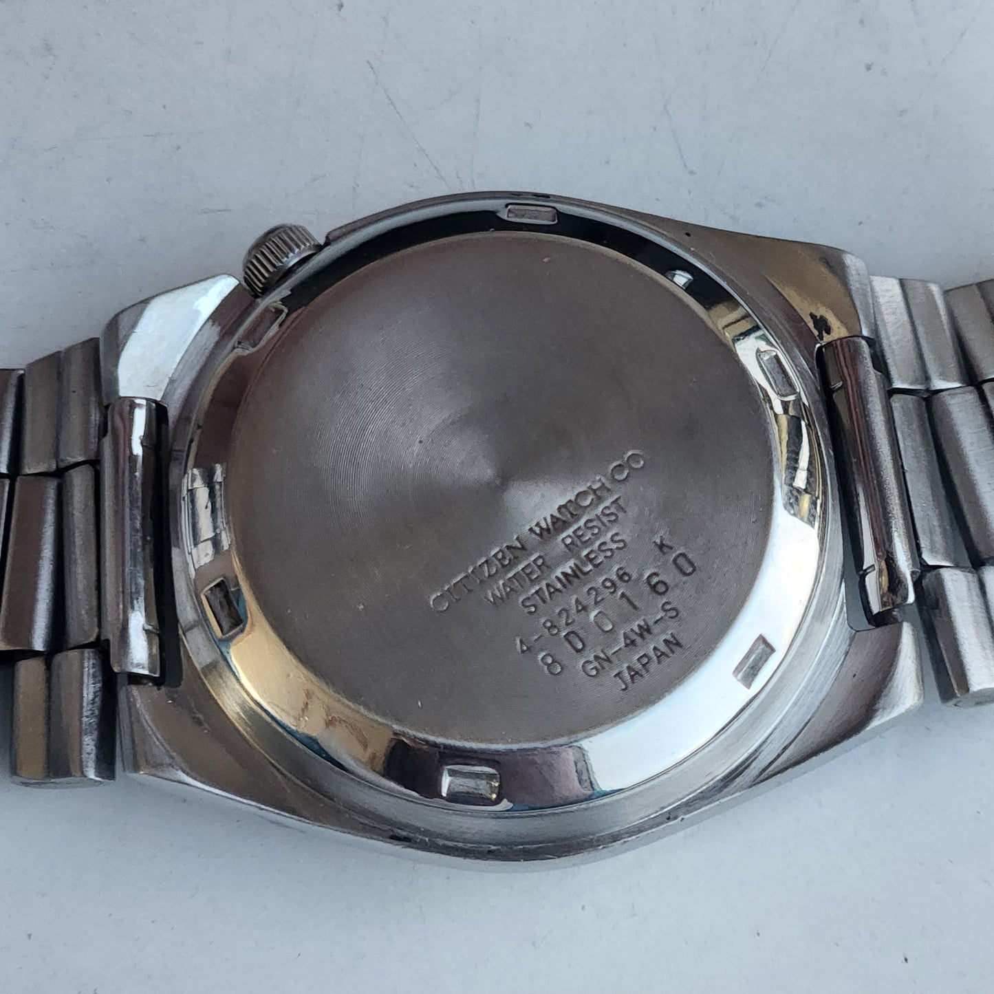 Vintage 1978 Original Citizen Automatic 8200 Black Face 21 Jewels Day-Date Japanese Men's Wrist Watch EA20
