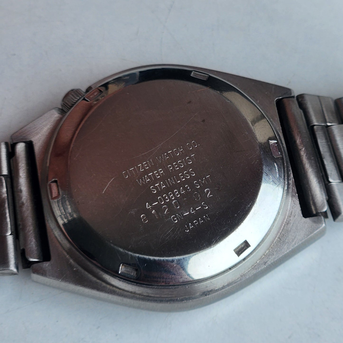 Vintage 1978 Original Citizen Automatic 8200 Golden Face 21 Jewels Day-Date Japanese Men's Wrist Watch EA30