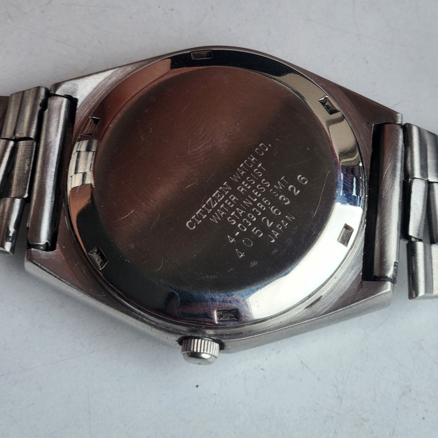 Vintage 1974 Original Citizen Automatic 8200 Golden Face 21 Jewels Day-Date Japanese Men's Wrist Watch EA35