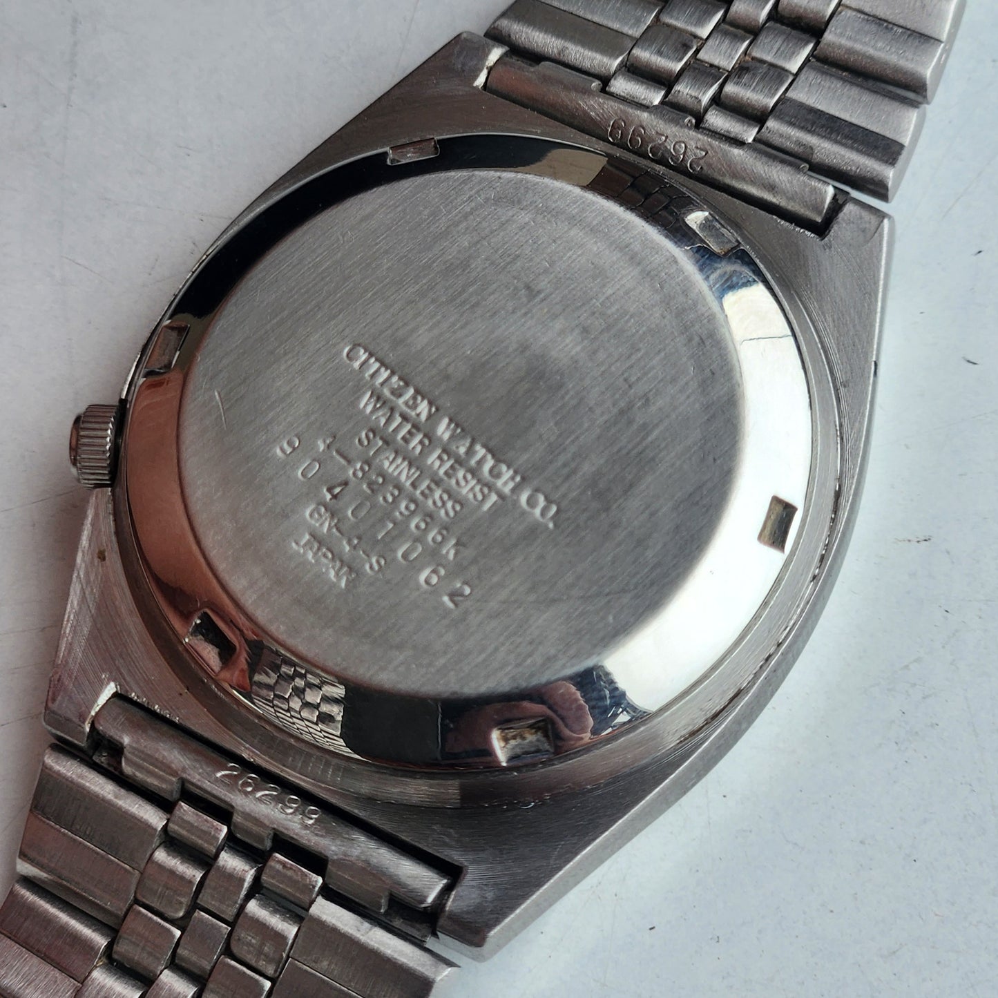 Vintage 1979 Original Citizen Automatic 8200 Golden Face 21 Jewels Day-Date Japanese Men's Wrist Watch EA36