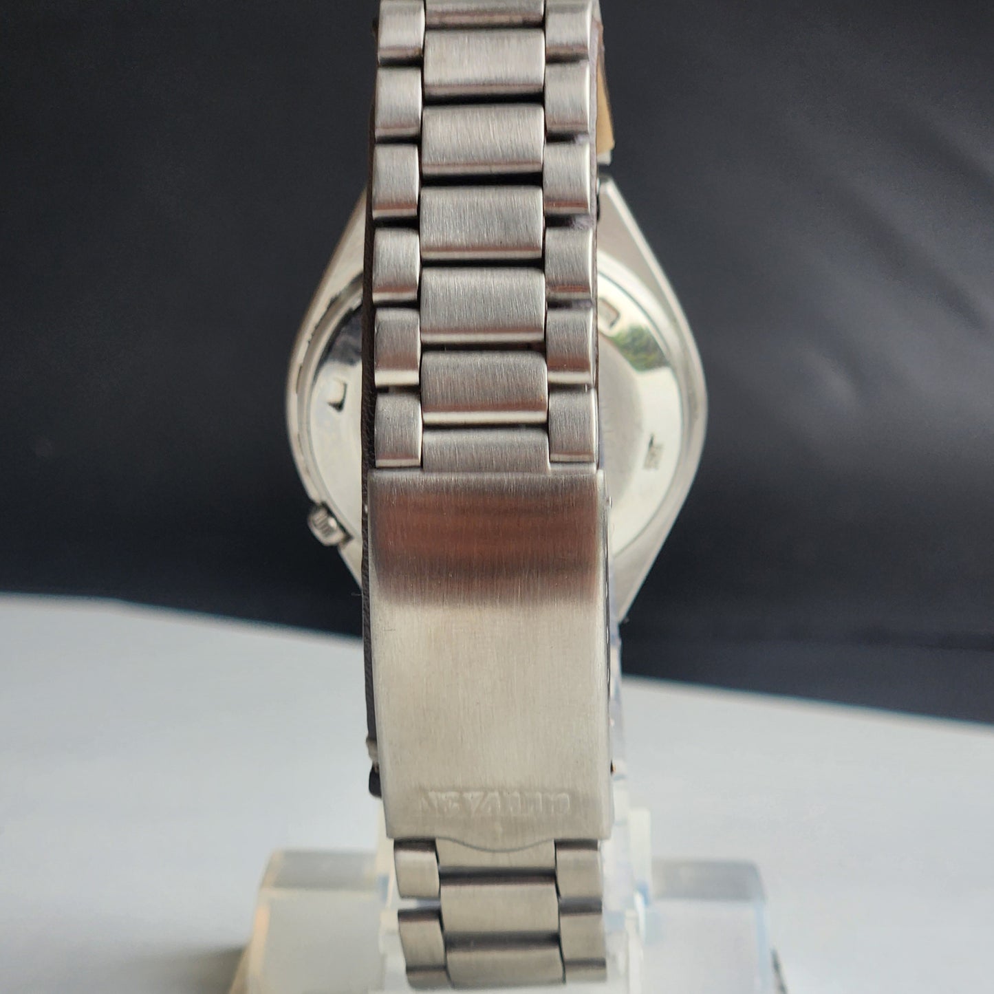 Vintage 1980 Original Citizen Automatic 8200 Golden Face 21 Jewels Day-Date Japanese Men's Wrist Watch EA37