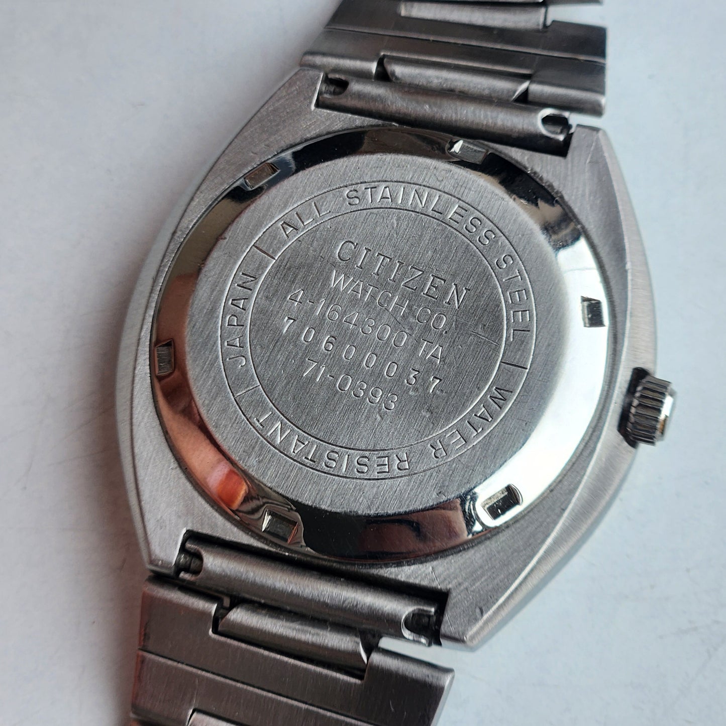 Vintage 1977 Original Citizen Automatic 8200 Golden Face 21 Jewels Day-Date Japanese Men's Wrist Watch EA38