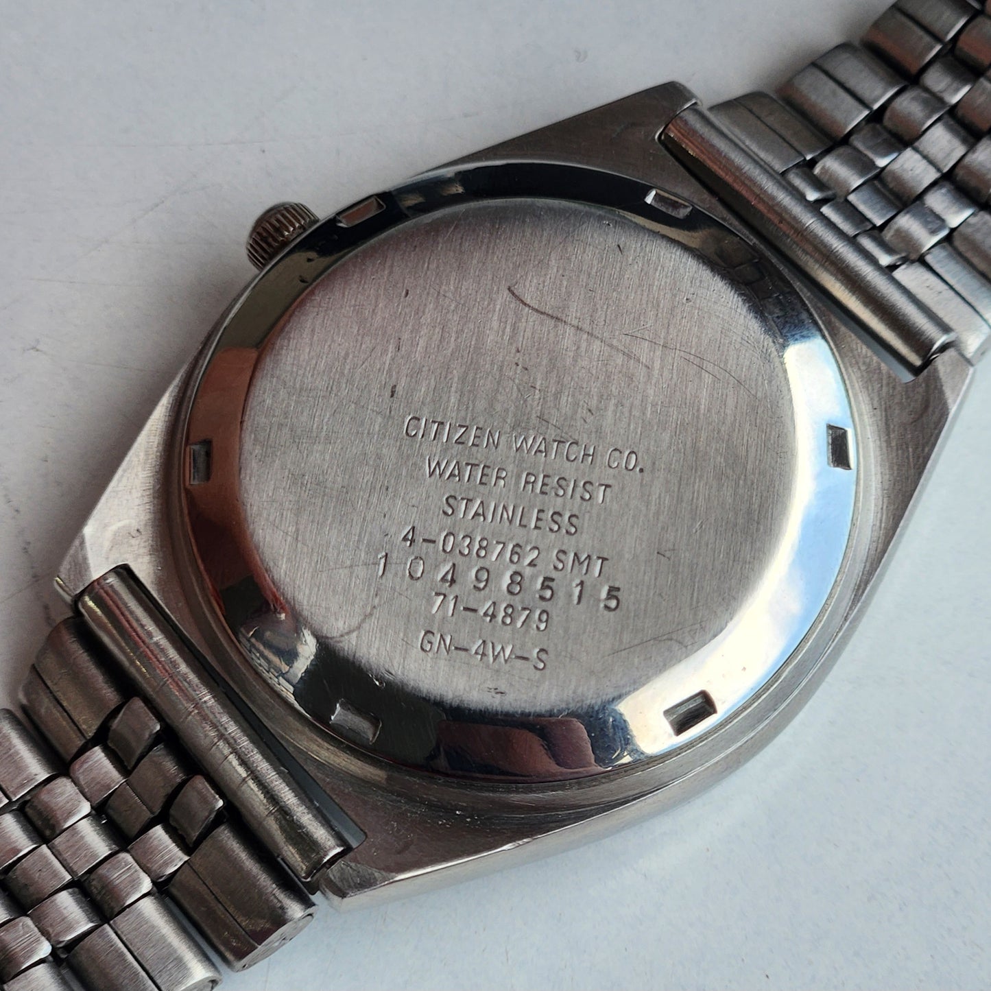Vintage 1981 Original Citizen Automatic 8200 Golden Face 21 Jewels Day-Date Japanese Men's Wrist Watch EA50