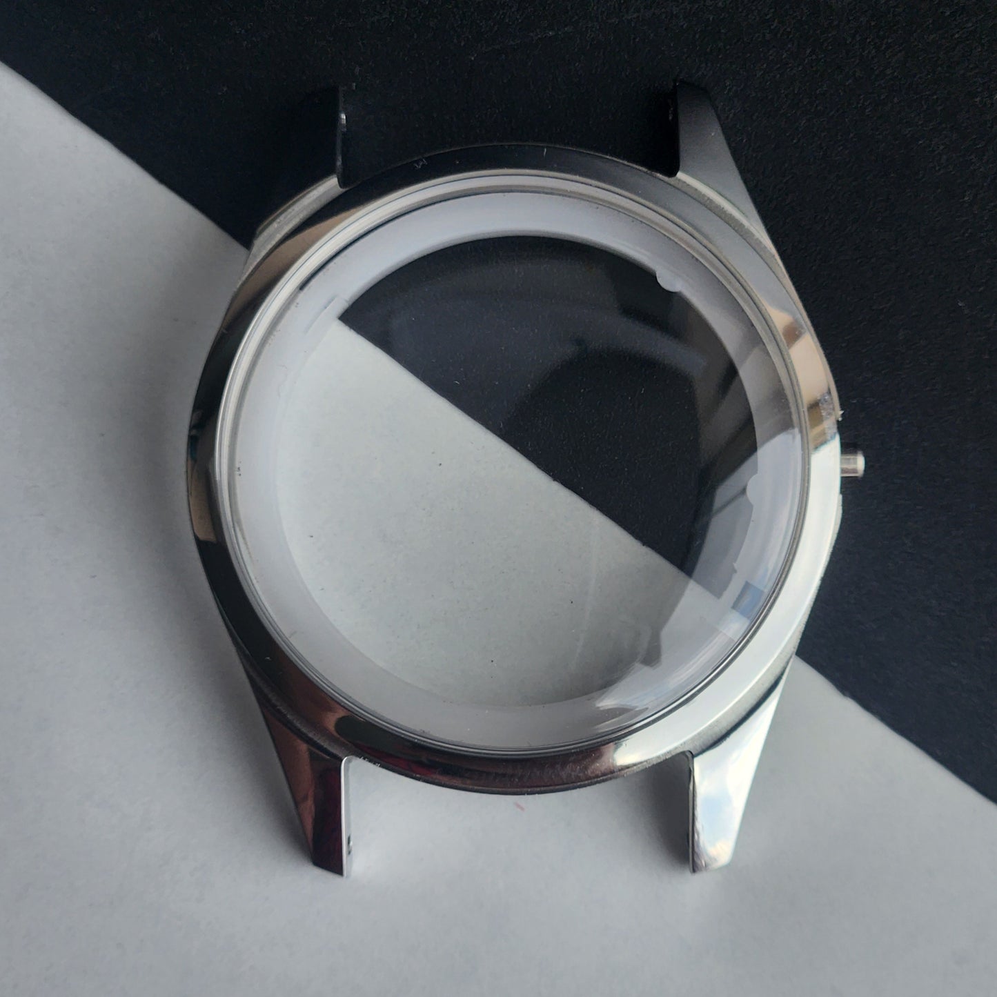 New Replacement Case for HMT Janata/Pilot/Jubilee/Jawan with Exhibition Back Stainless Steel H90